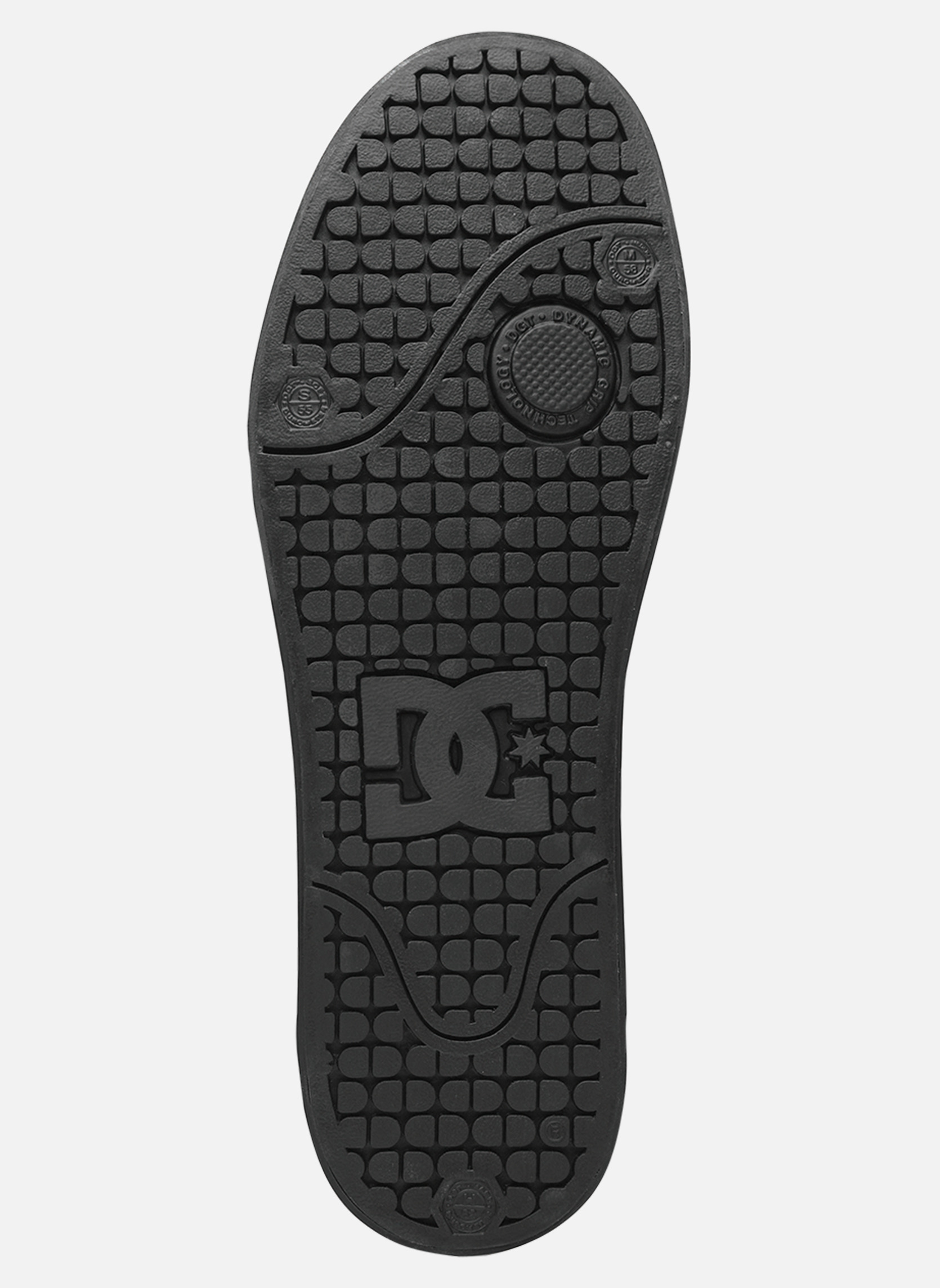 Baskets basses Pure homme noir DC Shoes Baskets basses Pure homme noir Noir,Noir mat