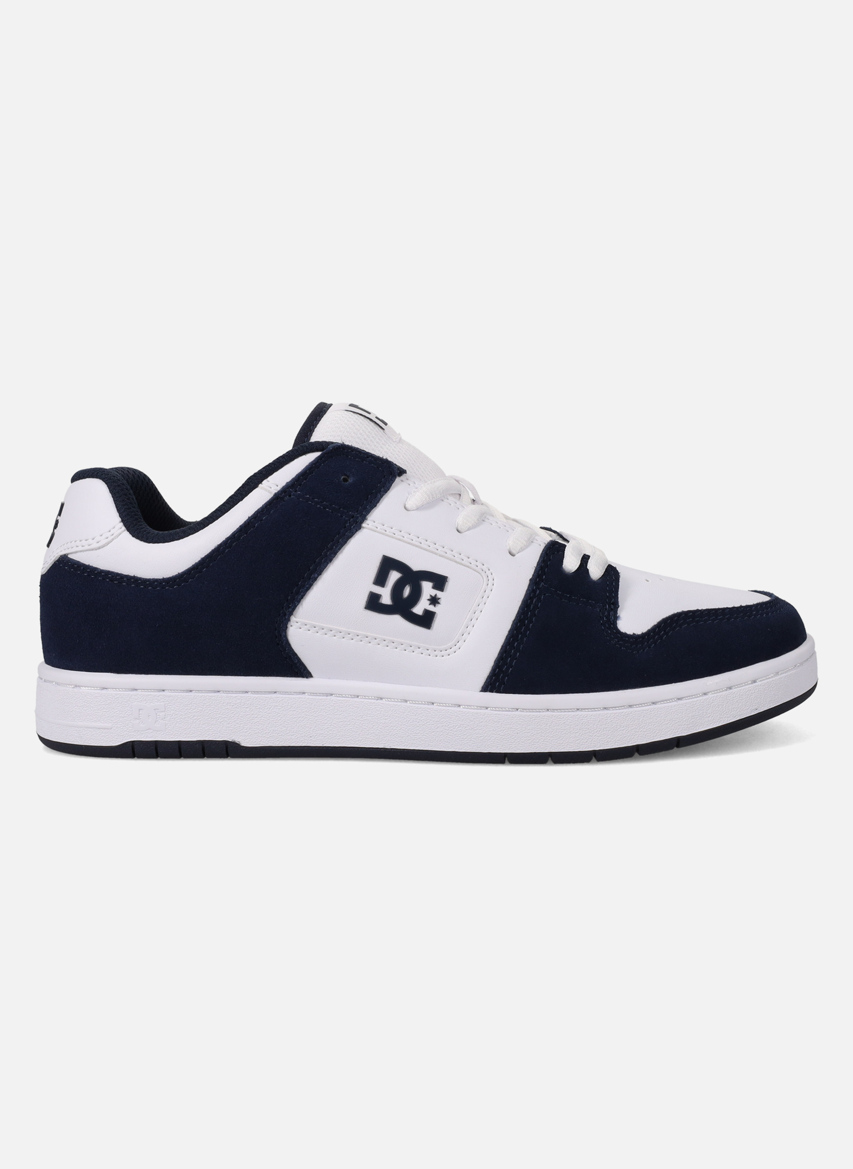 Baskets DC Shoes VERSATILE Blanc Noir - Taille 42 EU, Neuves Avec Boîte, Cuir Et Synthétique