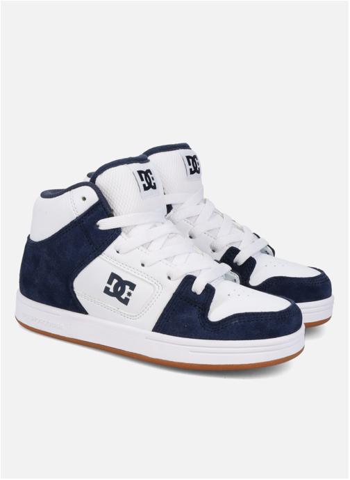 DC Shoes Baskets basses Manteca 4 Hi garçon blanc