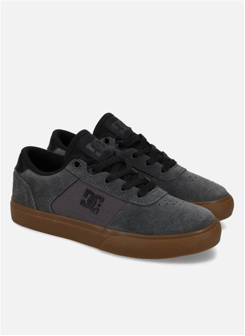 DC Shoes Baskets basses Teknic garçon gris