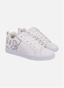Baskets basses Court Graffik femme noir