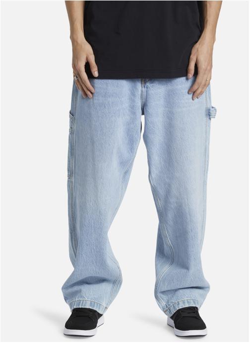 DC Shoes Jeans droit Worker Baggy homme bleu