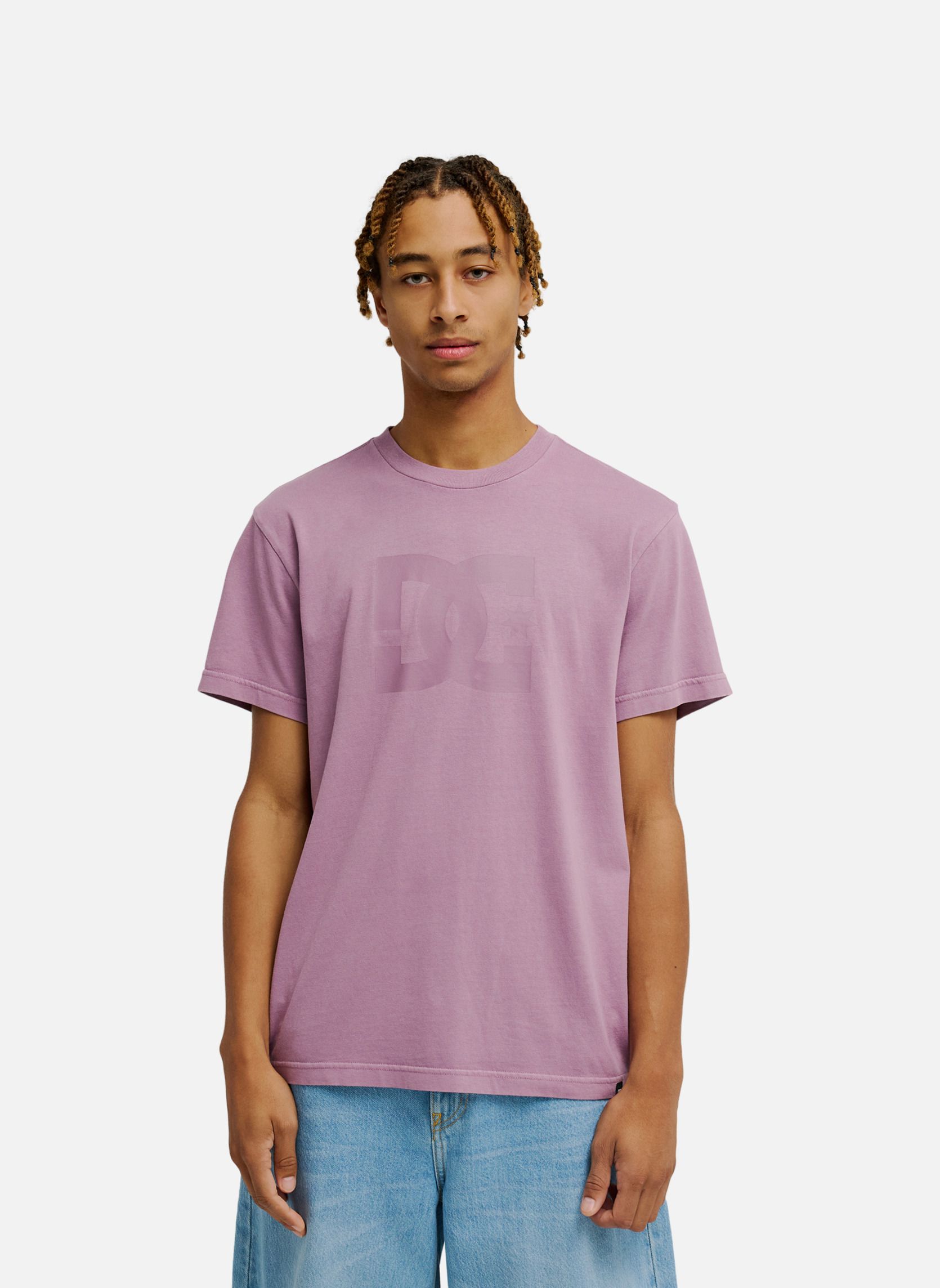 Tee-shirts DC Star Pigment Dye homme rose DC Shoes Tee-shirts DC Star Pigment Dye homme rose Rose