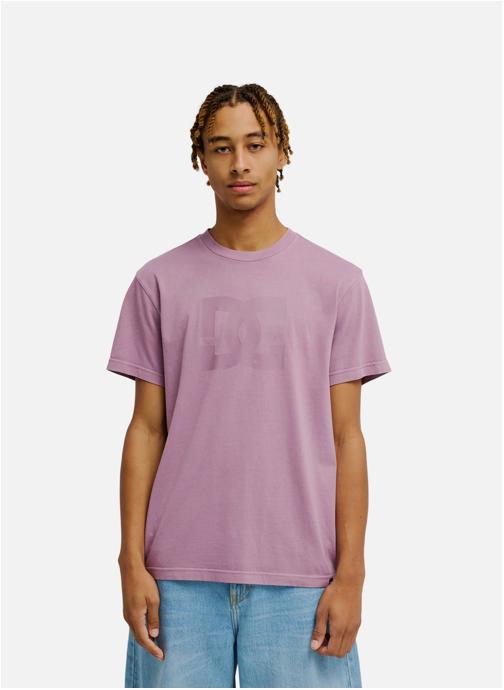 DC Shoes Tee-shirts DC Star Pigment Dye homme rose
