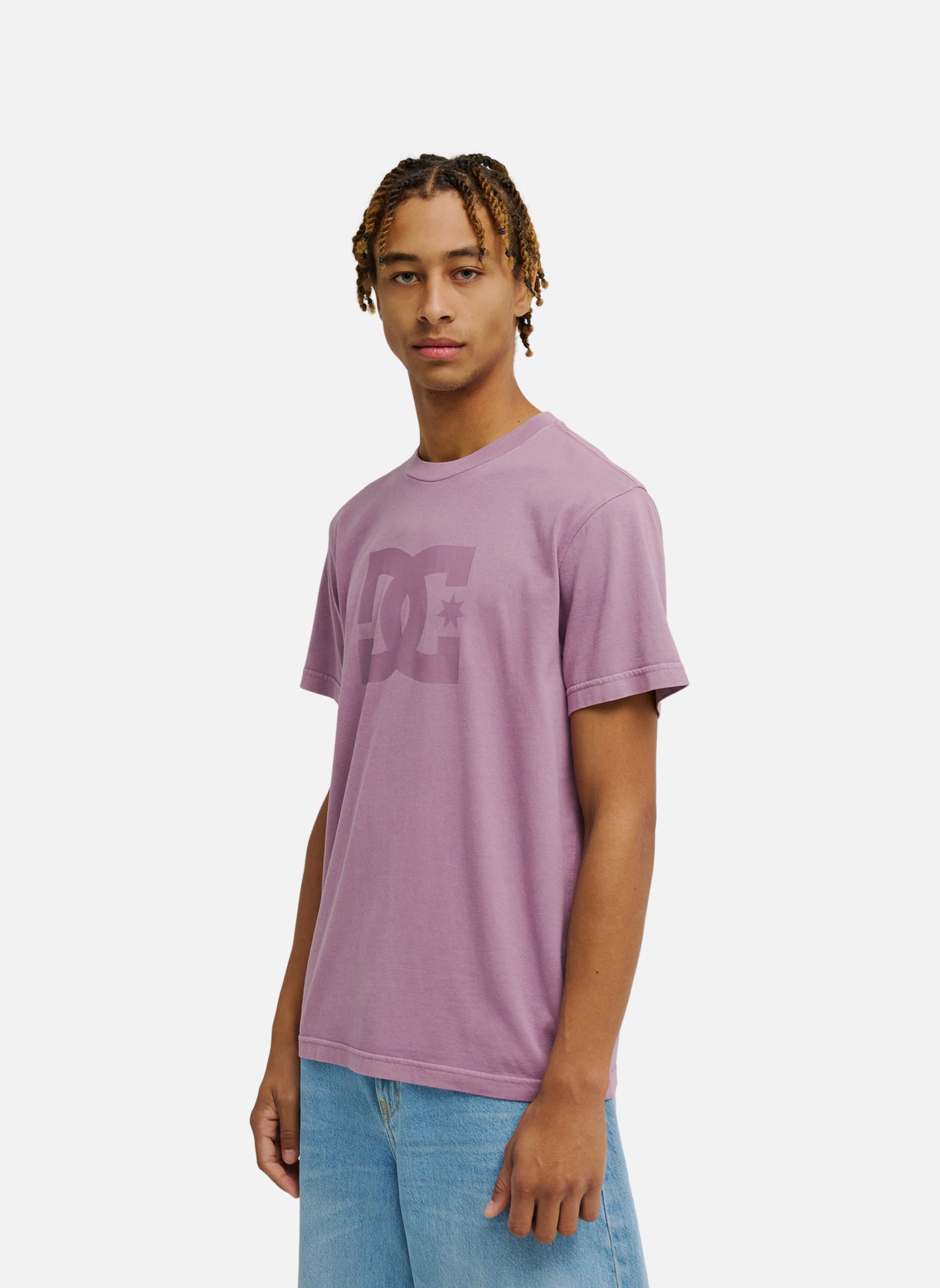 Tee-shirts DC Star Pigment Dye homme rose DC Shoes Tee-shirts DC Star Pigment Dye homme rose Rose