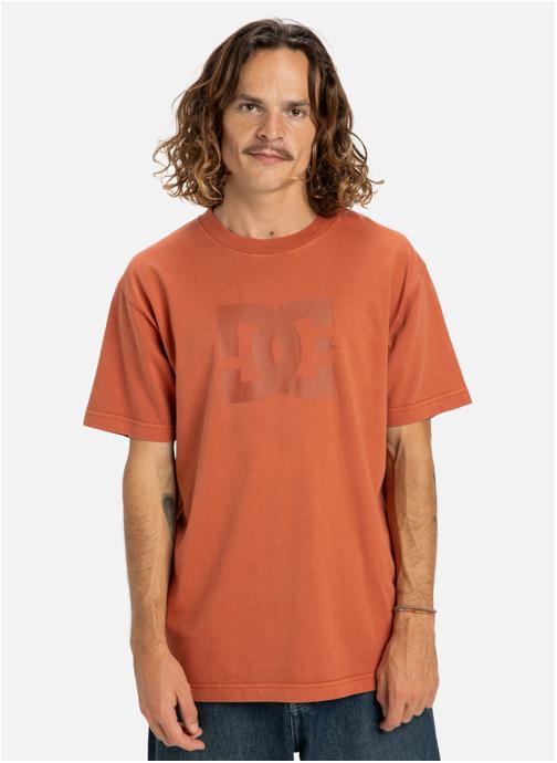DC Shoes Tee-shirts DC Star Pigment Dye homme orange