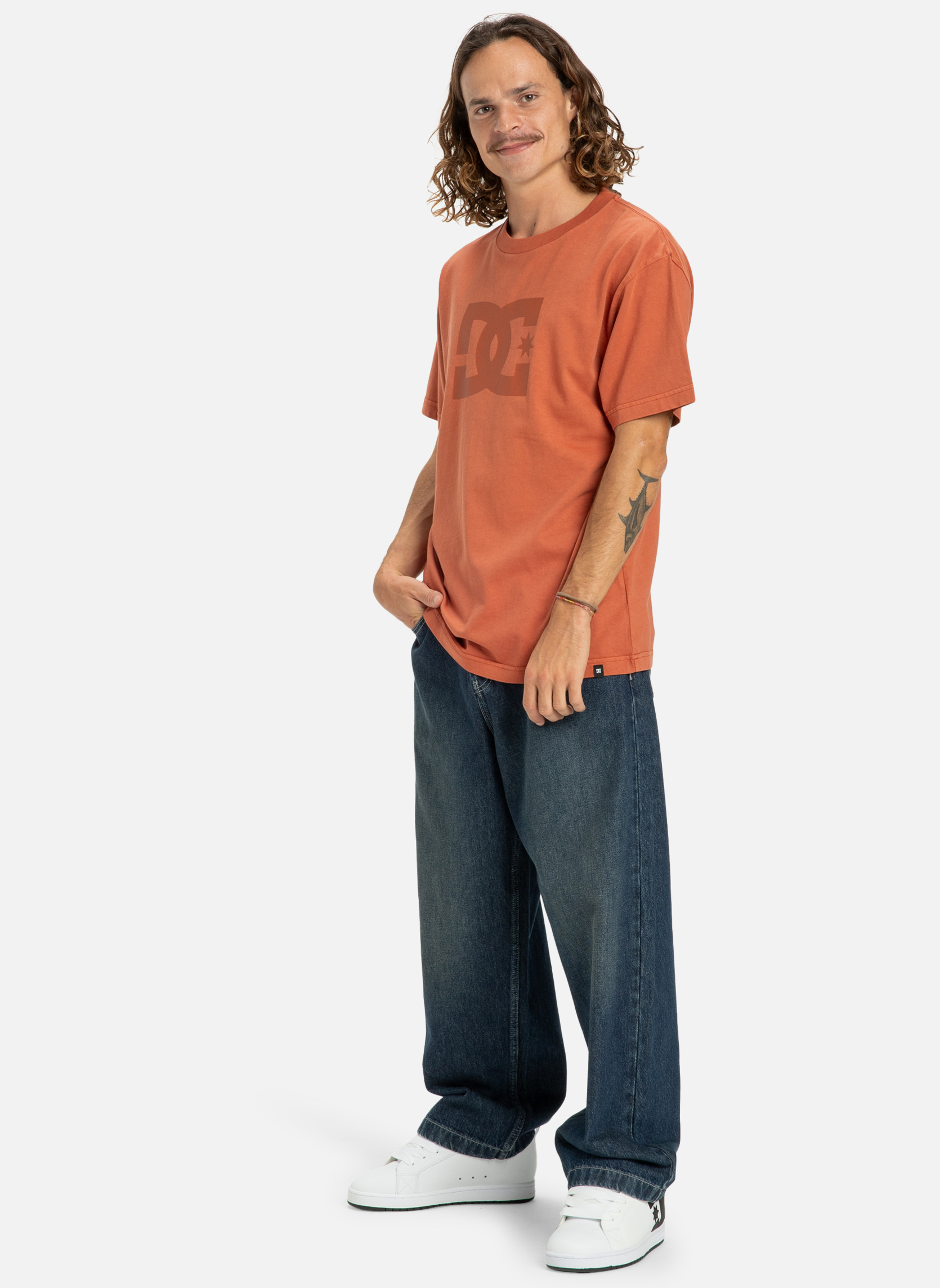 Tee-shirts DC Star Pigment Dye homme orange DC Shoes Tee-shirts DC Star Pigment Dye homme orange Orange