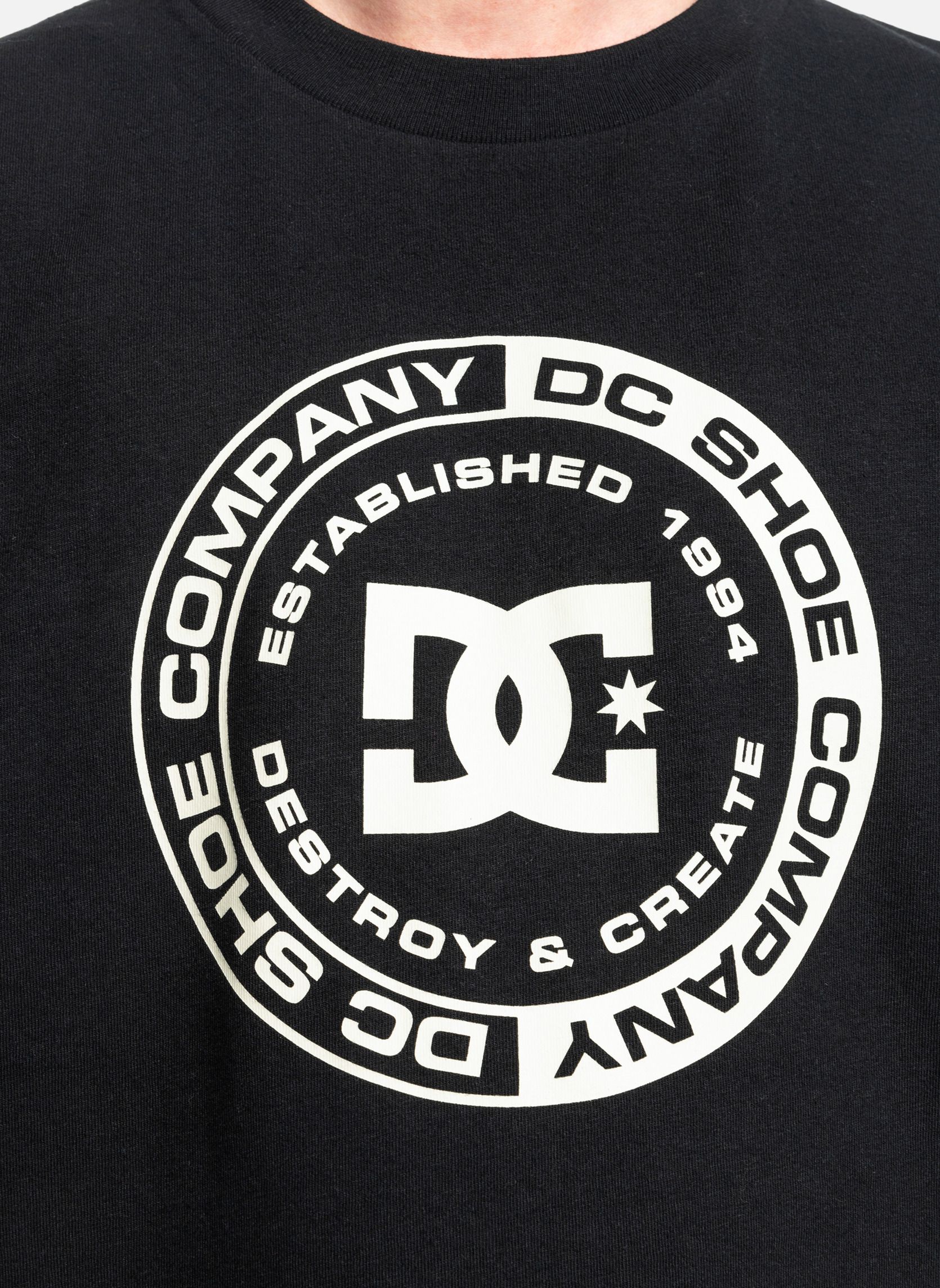 Tee-shirts DC Corpo homme noir DC Shoes Tee-shirts DC Corpo homme noir Noir