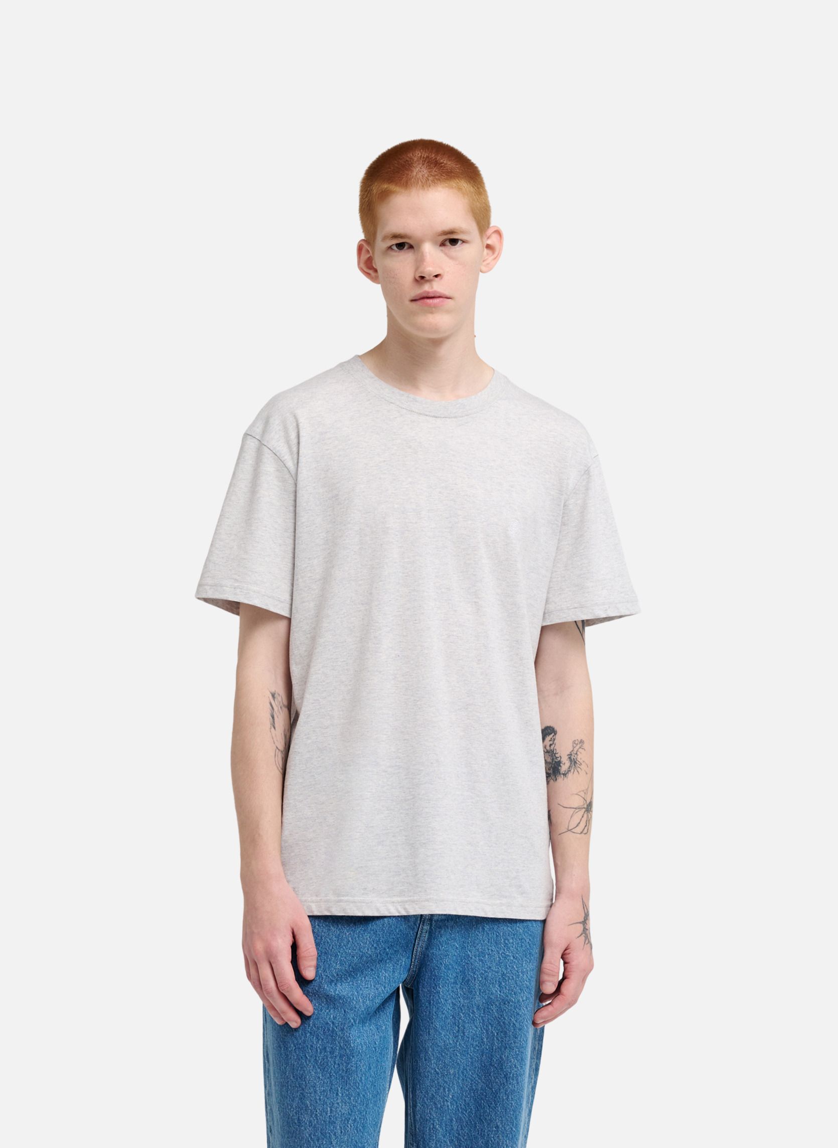 Tee-shirts Icon Embroidery homme gris Element Tee-shirts Icon Embroidery homme gris Gris