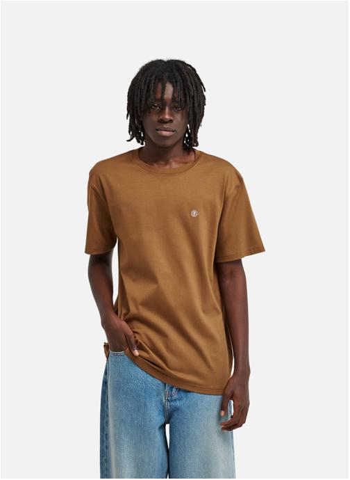 Element Tee-shirts Icon Embroidery homme marron