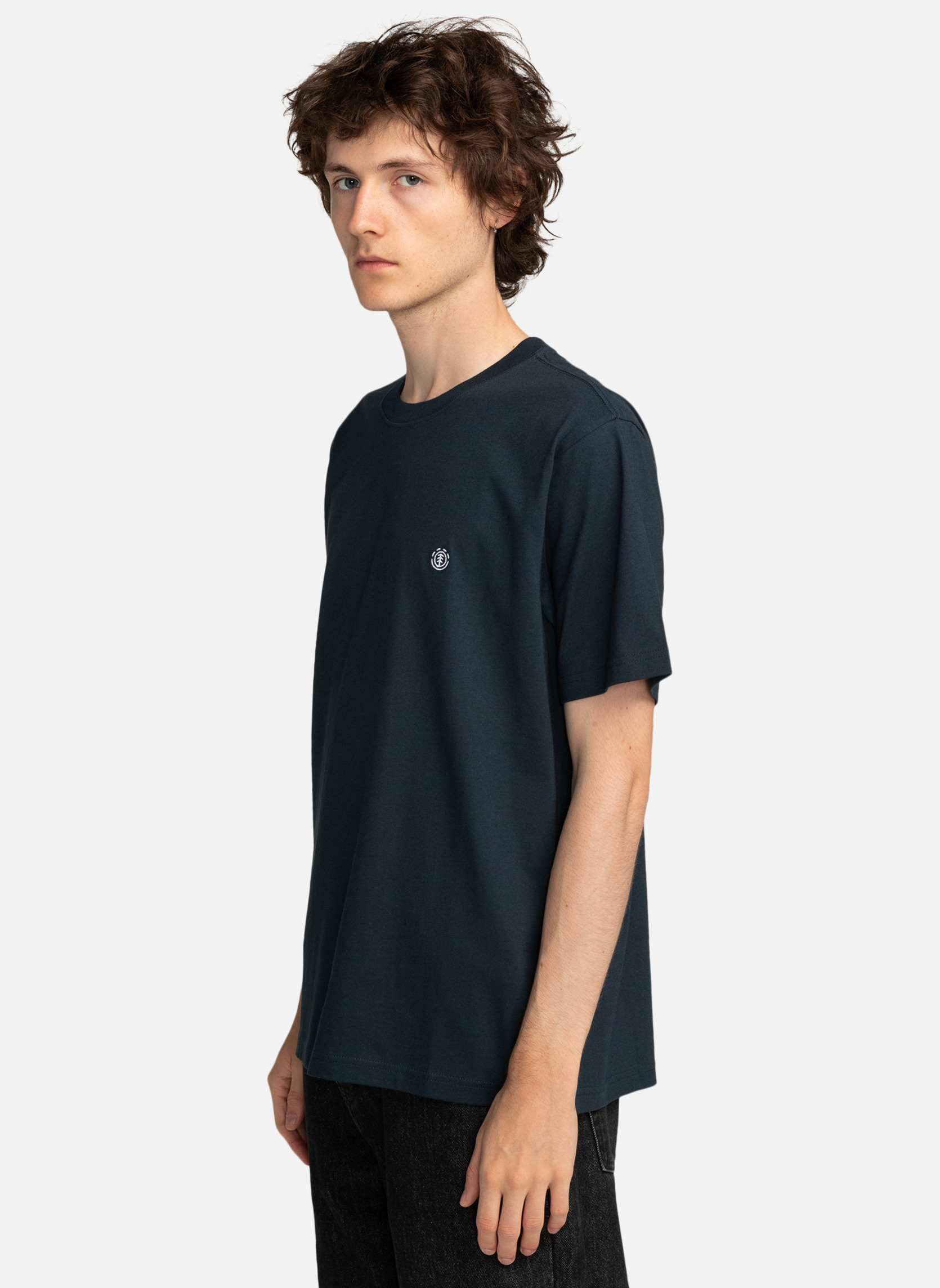 Tee-shirts Icon Embroidery homme bleu Element Tee-shirts Icon Embroidery homme bleu Bleu