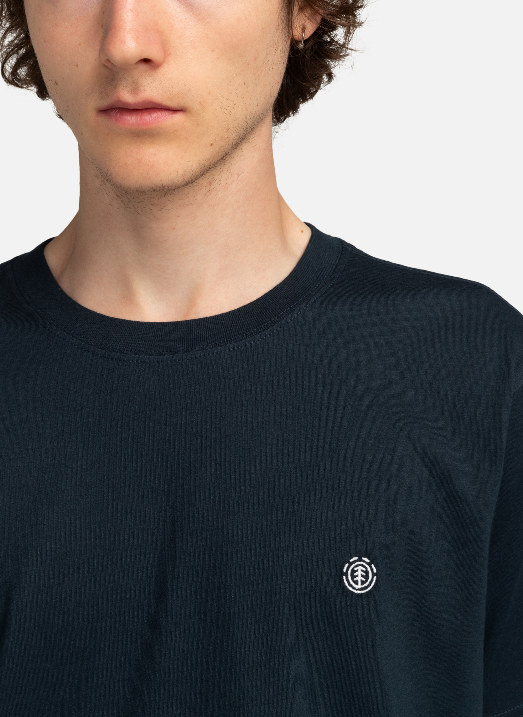 Tee-shirts Icon Embroidery homme bleu Element Tee-shirts Icon Embroidery homme bleu Bleu