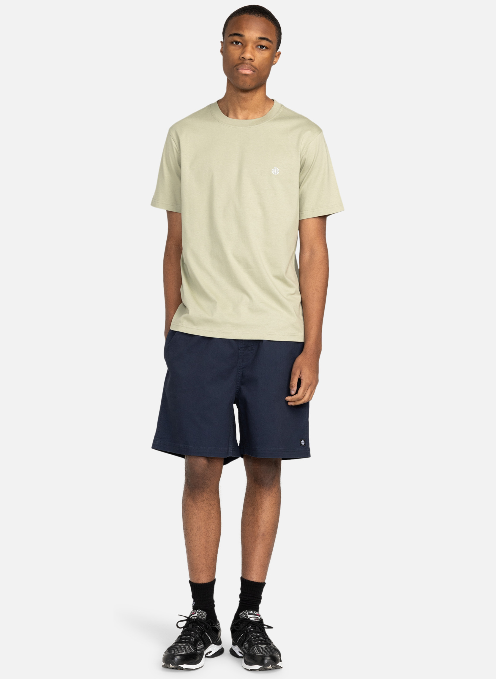 Tee-shirts Icon Embroidery homme vert Element Tee-shirts Icon Embroidery homme vert Vert