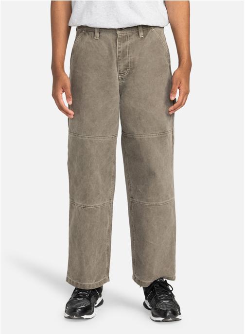 Element Pantalons droits Carpenter Canvas homme marron