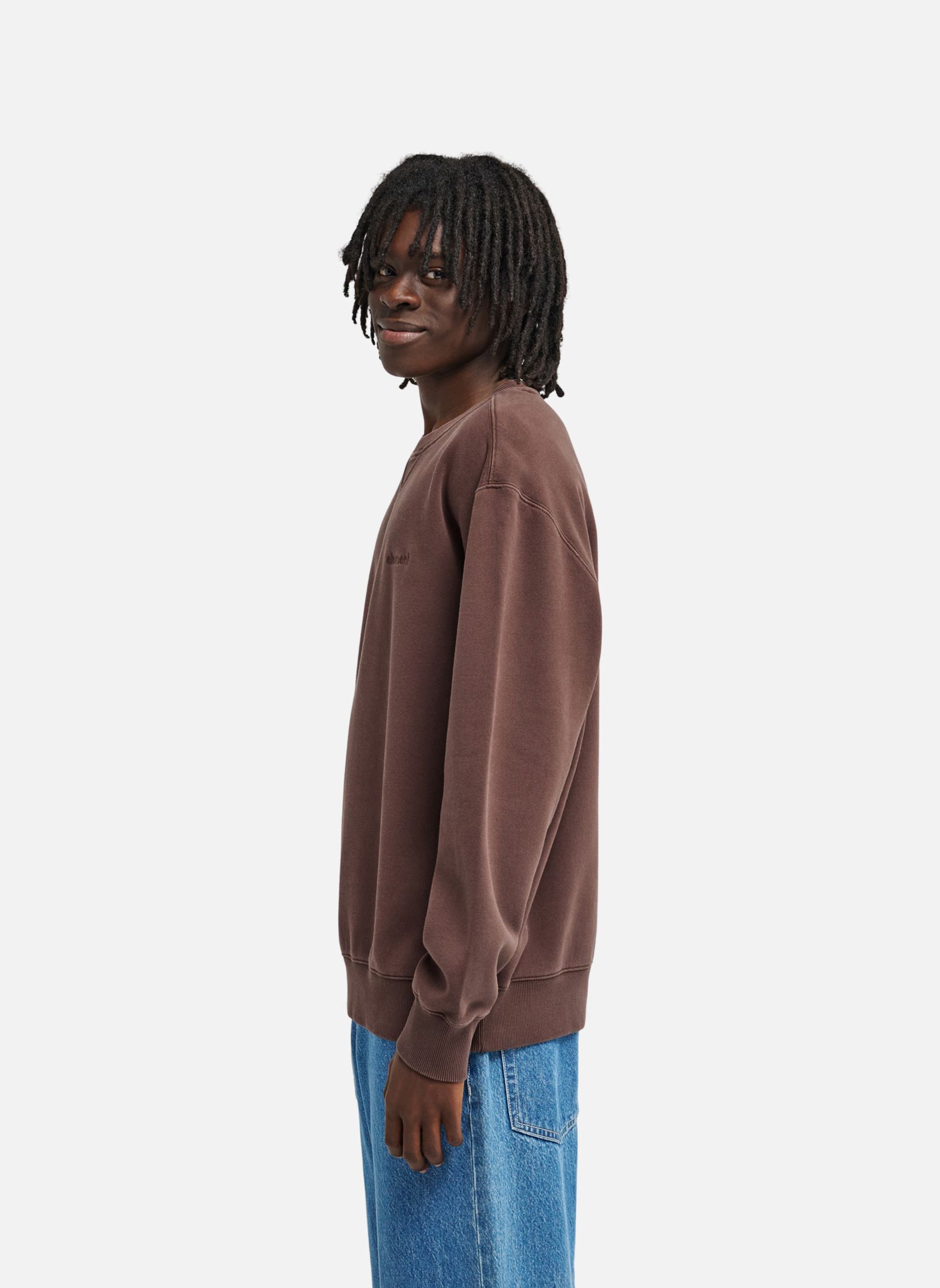 Sweats à capuche Lowcase Pigment Cr homme marron Element Sweats à capuche Lowcase Pigment Cr homme marron Marron