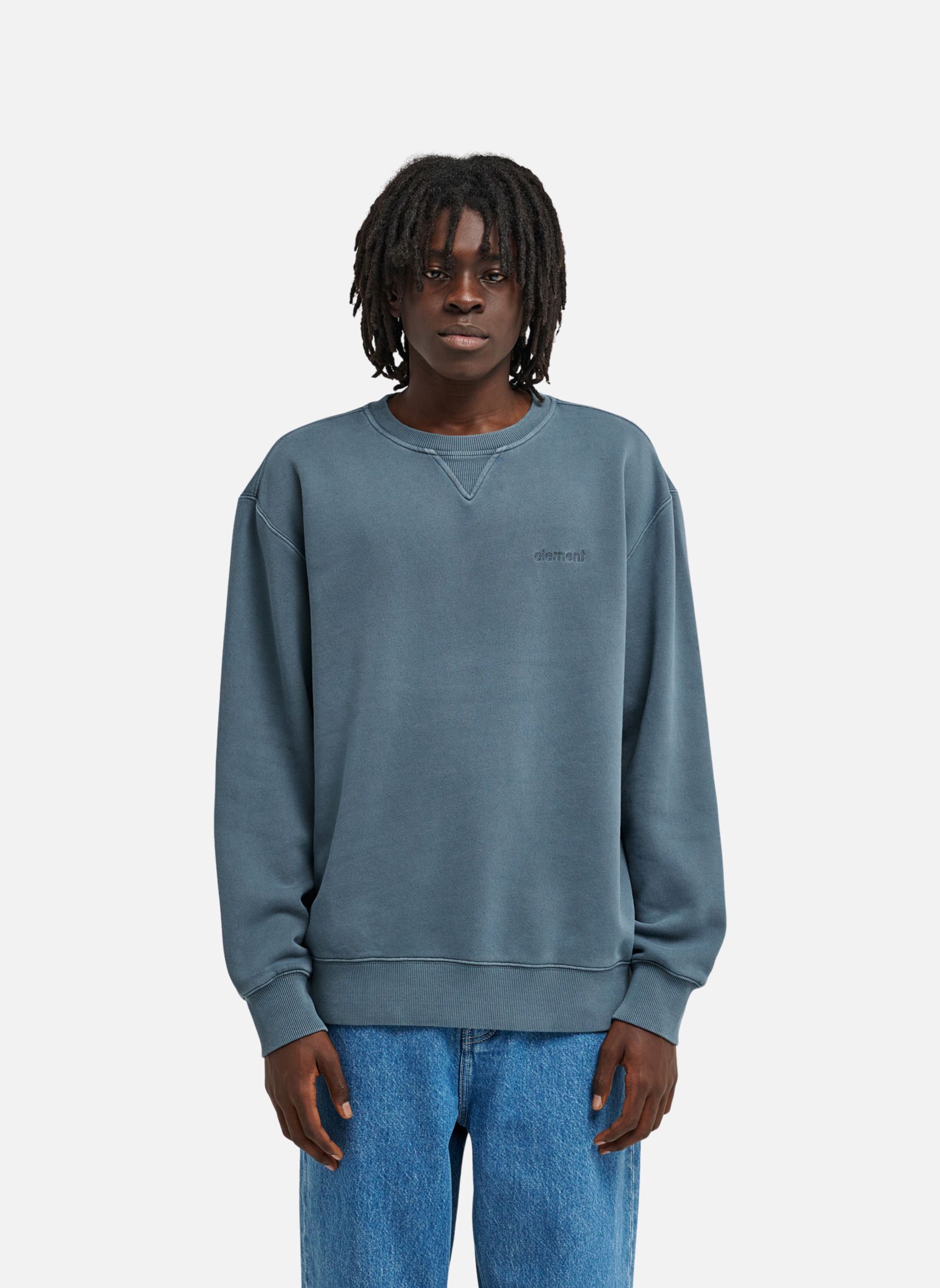 Sweats à capuche Lowcase Pigment Cr homme gris Element Sweats à capuche Lowcase Pigment Cr homme gris Gris