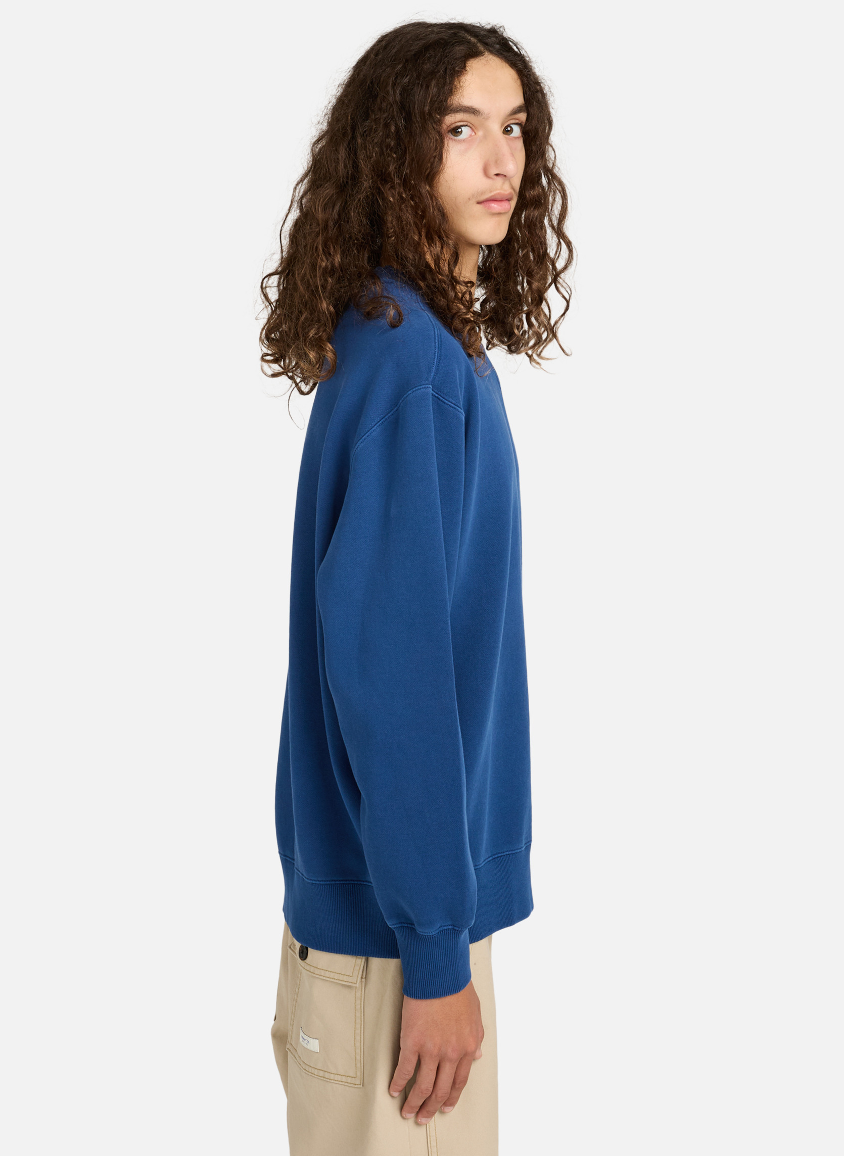 Sweats à capuche Lowcase Pigment Cr homme bleu Element Sweats à capuche Lowcase Pigment Cr homme bleu Bleu