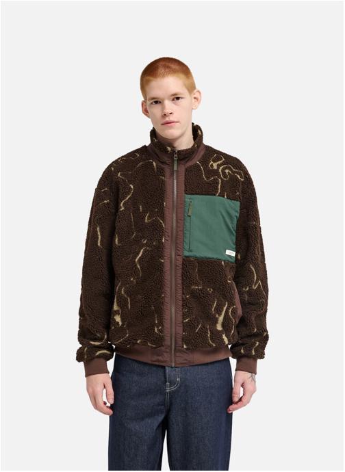 Element Blousons Oak Sherpa homme marron