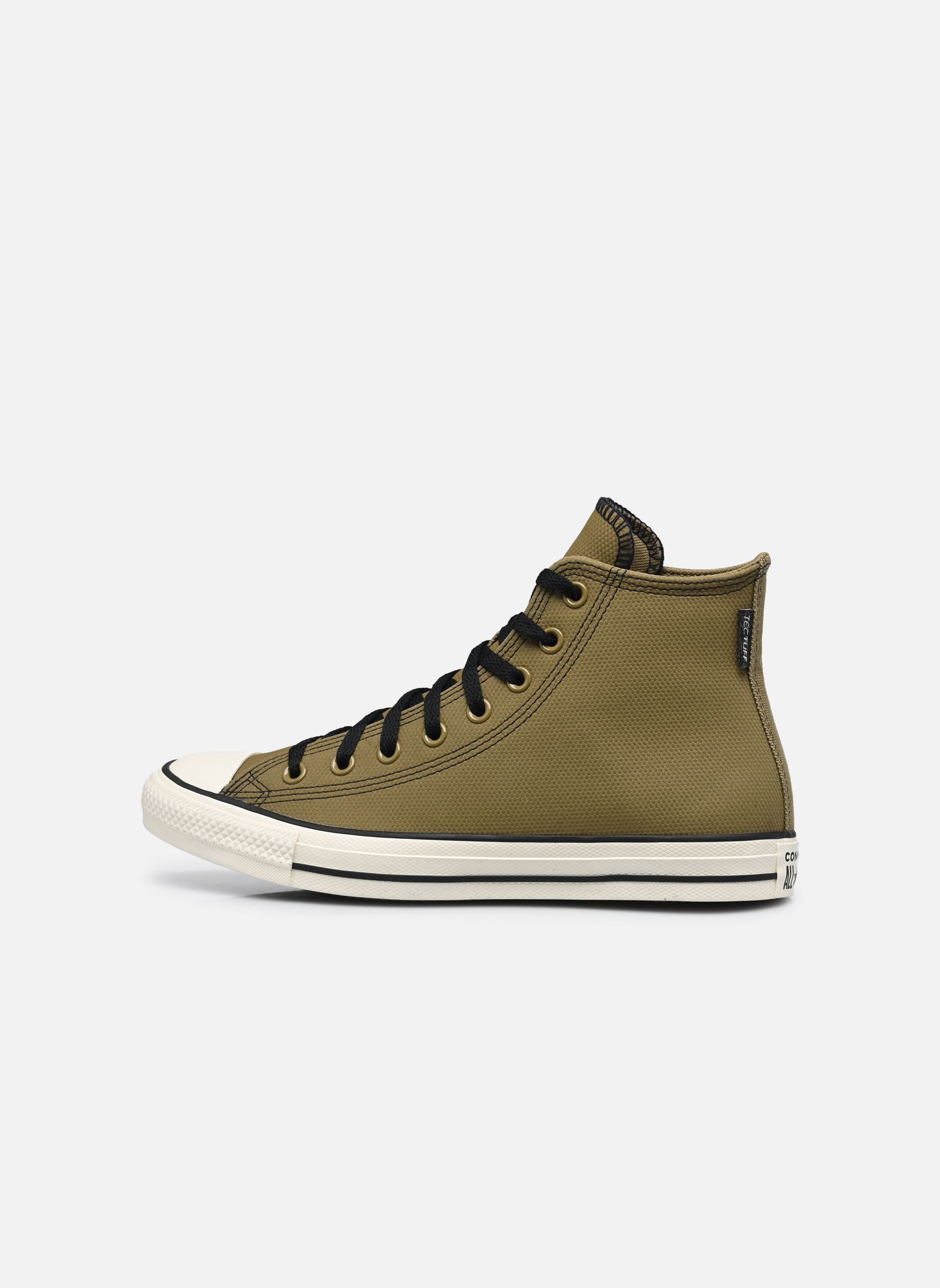 Baskets toile Chuck Taylor All Star Tectuff Hi M homme vert Converse Baskets toile Chuck Taylor All Star Tectuff Hi M homme vert SWAMP CORE/BLACK/EGRET