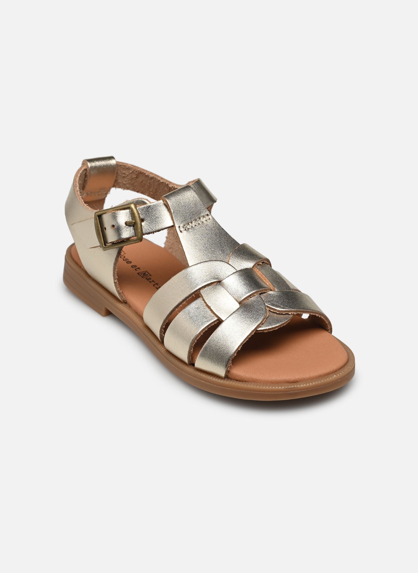 Sandali BOLERIA bambina oro e bronzo Rose et Martin Sandali BOLERIA bambina oro e bronzo Doré