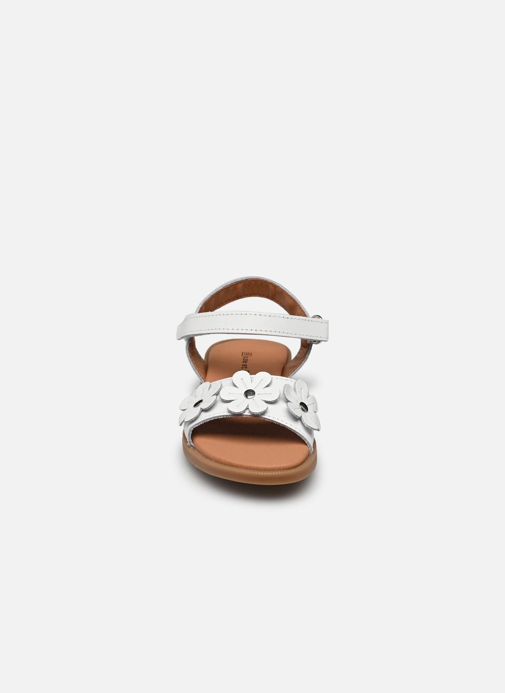 Sandalen BOFLEUR mädchen weiß Rose et Martin Sandalen BOFLEUR mädchen weiß Blanc