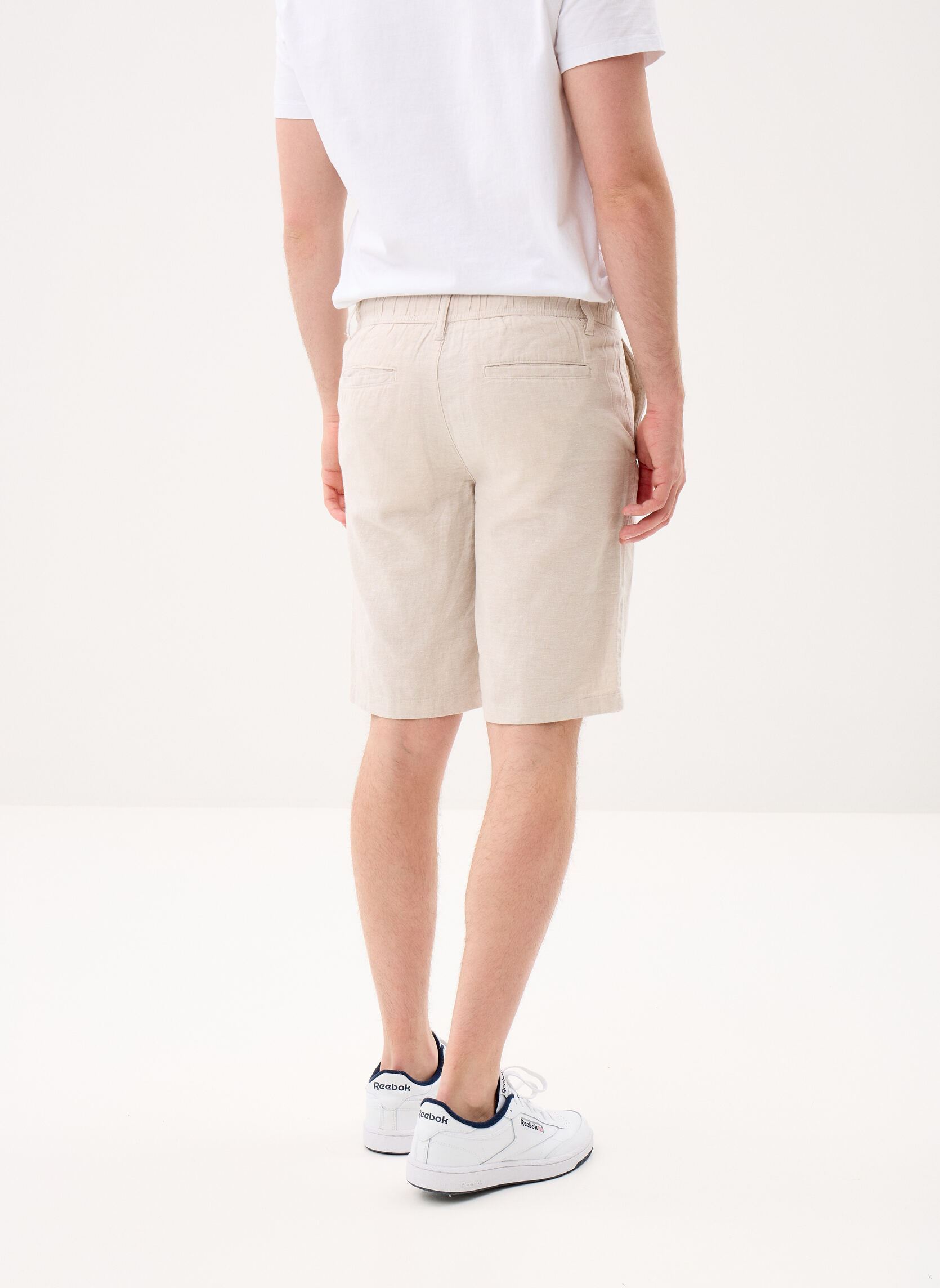 Bermudas SWAN-LIN bermuda homme beige Marvin&Co Bermudas SWAN-LIN bermuda homme beige DOVE