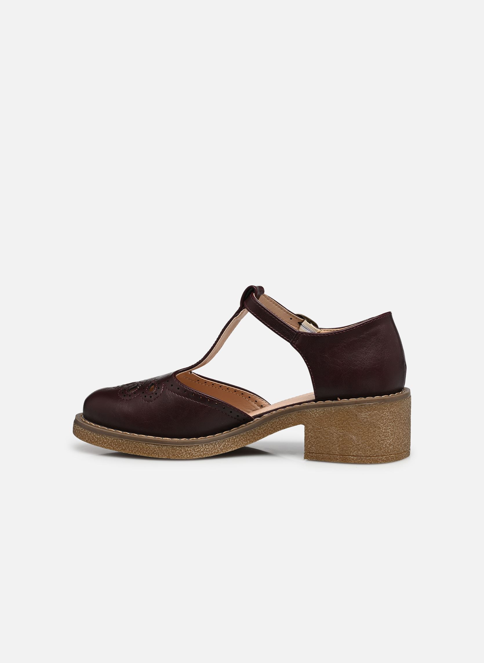 Sandales sandale JIESALGUM femme marron MADE BY Sandales sandale JIESALGUM femme marron BORDEAUX