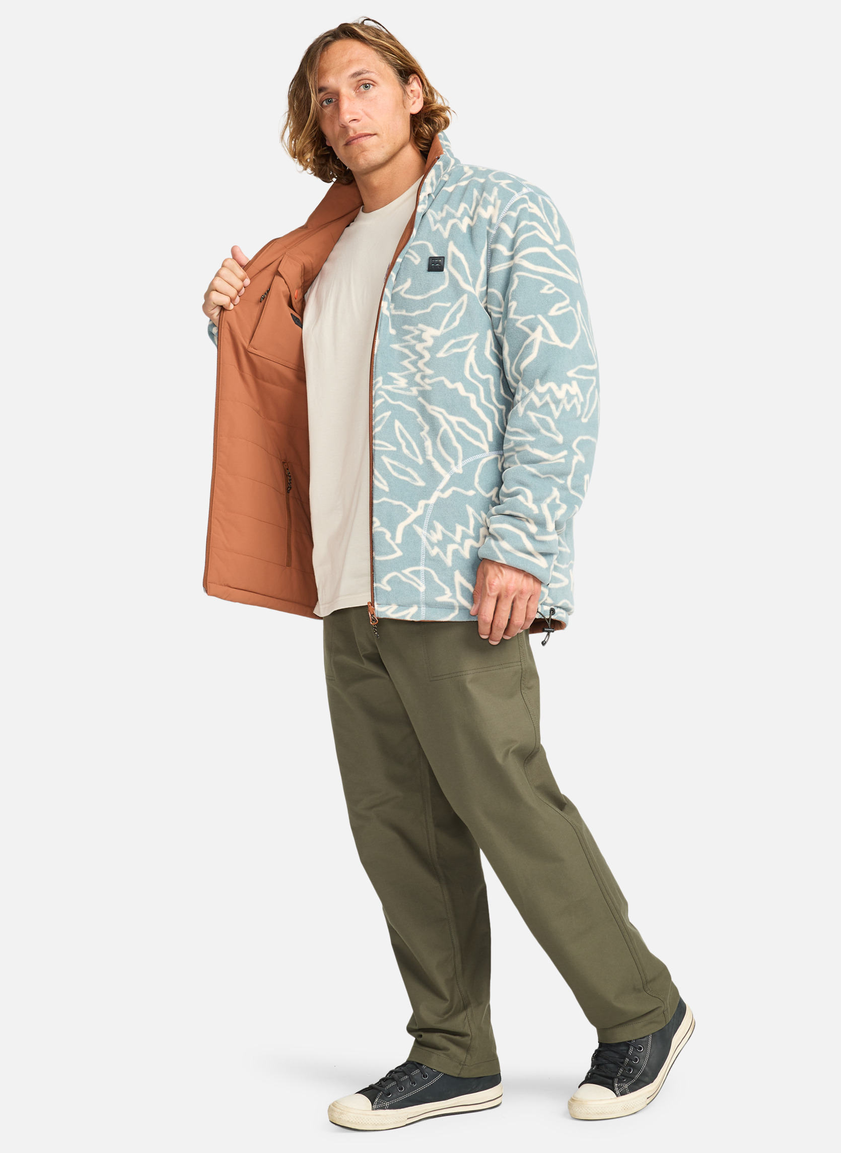 Blousons Unwind Revo 10K homme marron Billabong Blousons Unwind Revo 10K homme marron Marron
