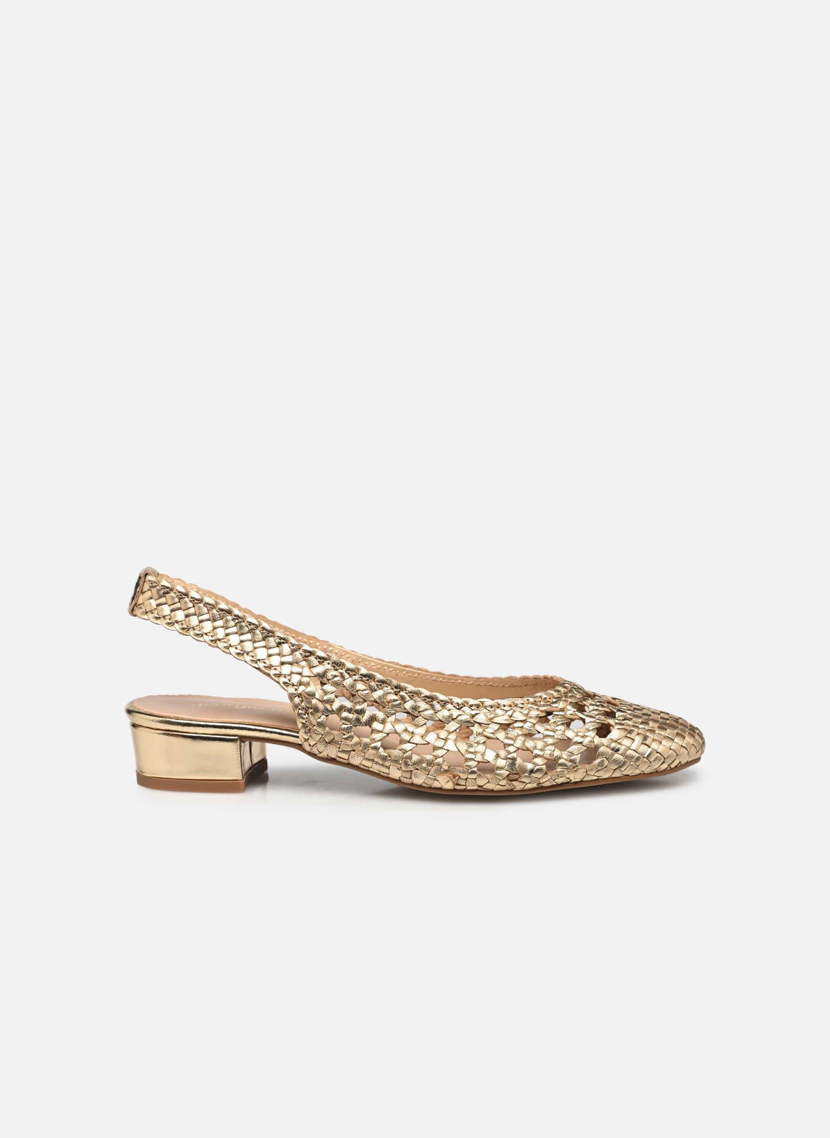 Klassieke ballerina's Rustic Beach Ballerines dames goud en brons Georgia Rose Klassieke ballerina's Rustic Beach Ballerines dames goud en brons OR