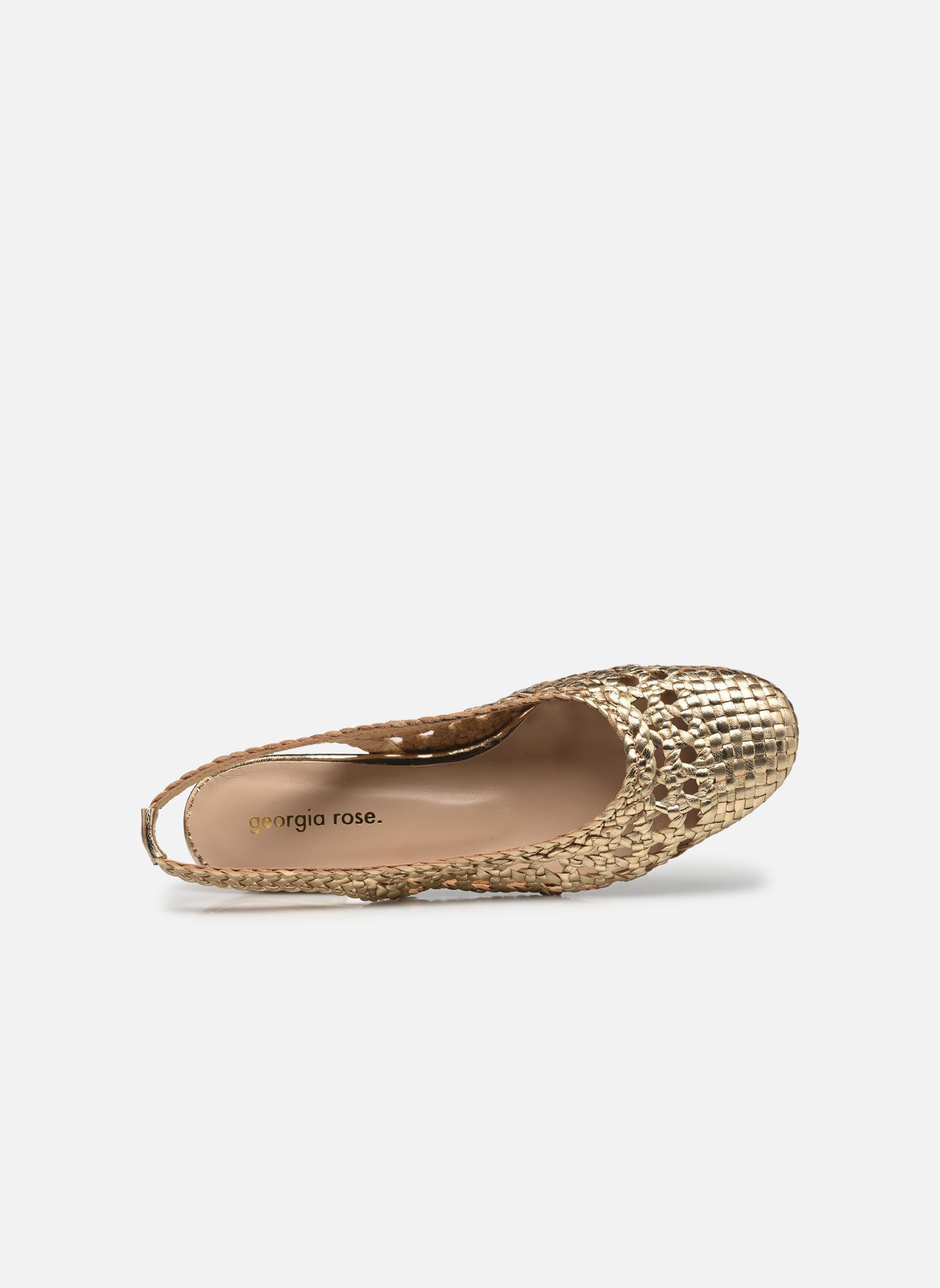 Klassieke ballerina's Rustic Beach Ballerines dames goud en brons Georgia Rose Klassieke ballerina's Rustic Beach Ballerines dames goud en brons OR