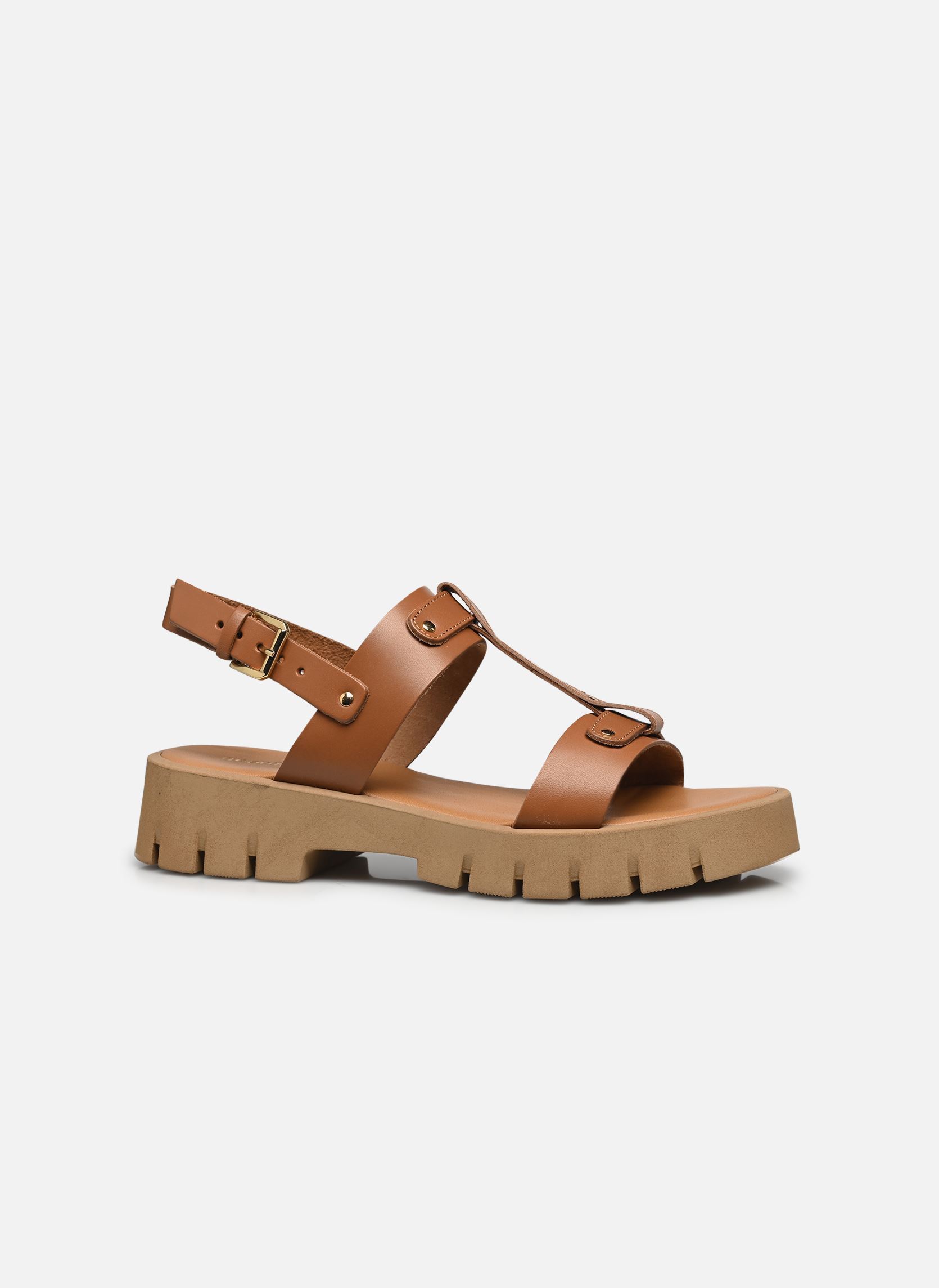Platte sandalen Dolina - sandales dames bruin Georgia Rose Platte sandalen Dolina - sandales dames bruin COGNAC