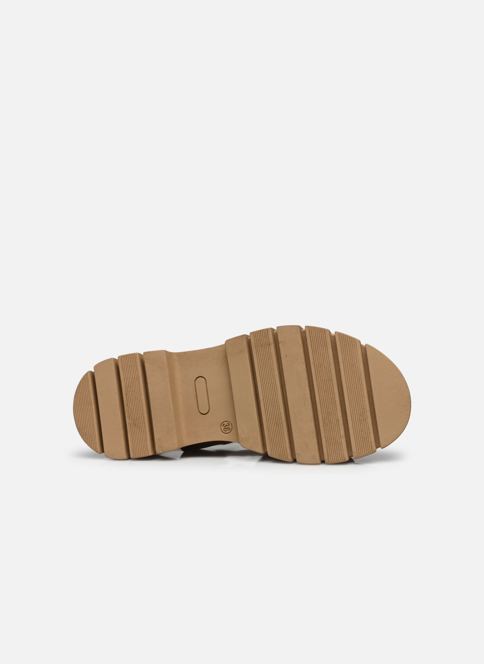 Flache Sandalen Decrant - sandales damen braun Georgia Rose Flache Sandalen Decrant - sandales damen braun COGNAC