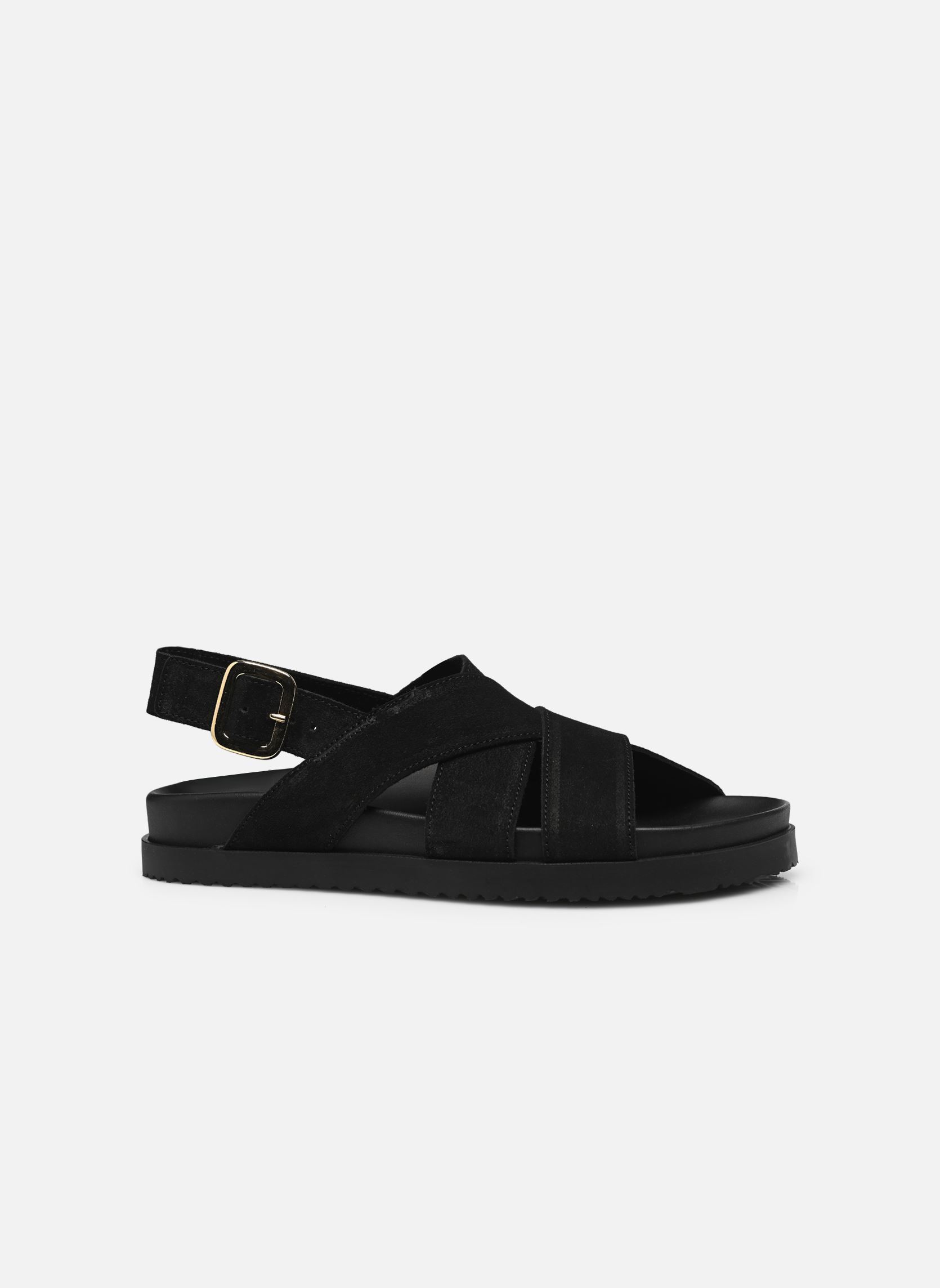 Flache Sandalen Deplus - sandales damen schwarz Georgia Rose Flache Sandalen Deplus - sandales damen schwarz NOIR