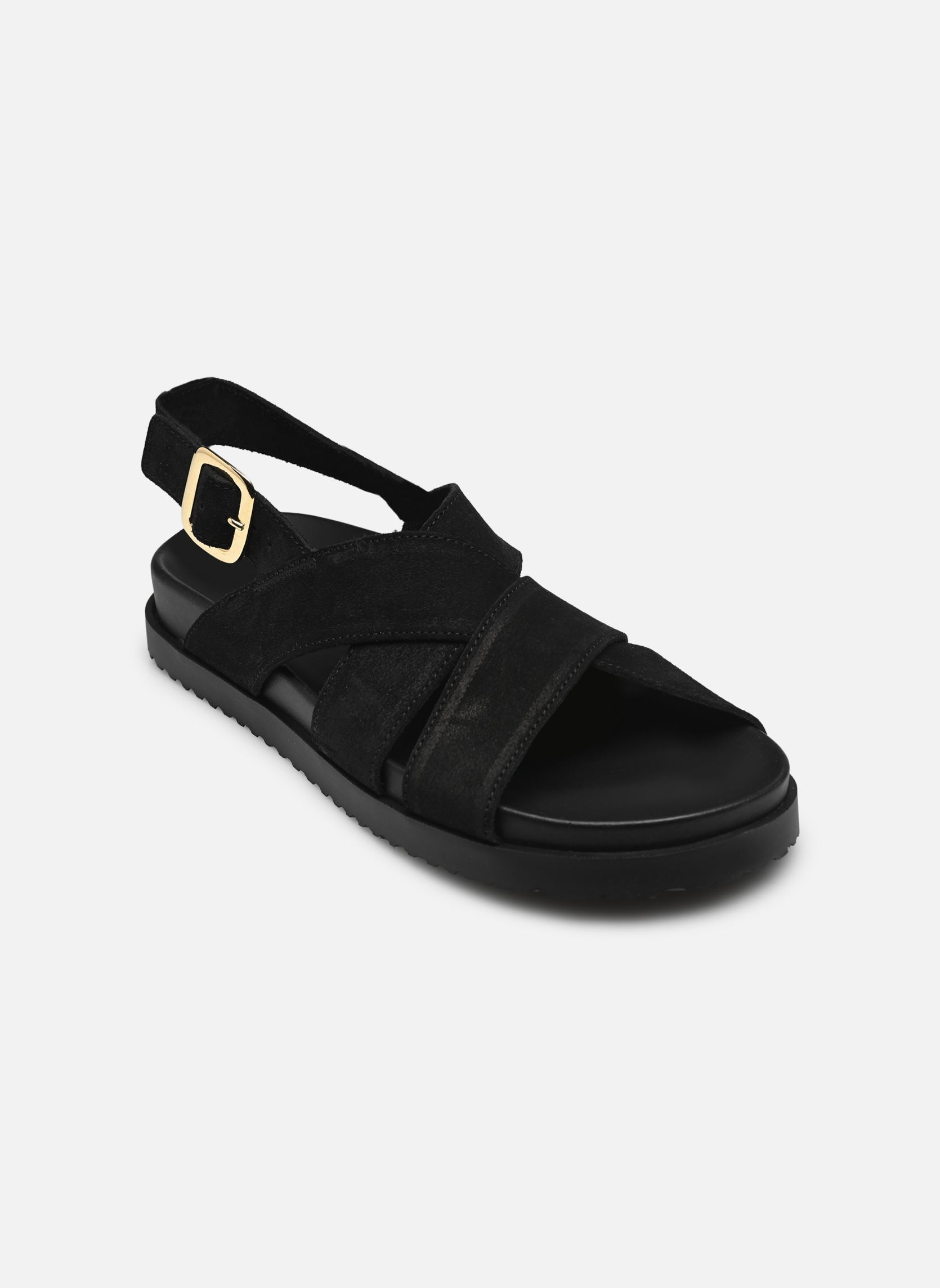 Flache Sandalen Deplus - sandales damen schwarz Georgia Rose Flache Sandalen Deplus - sandales damen schwarz NOIR