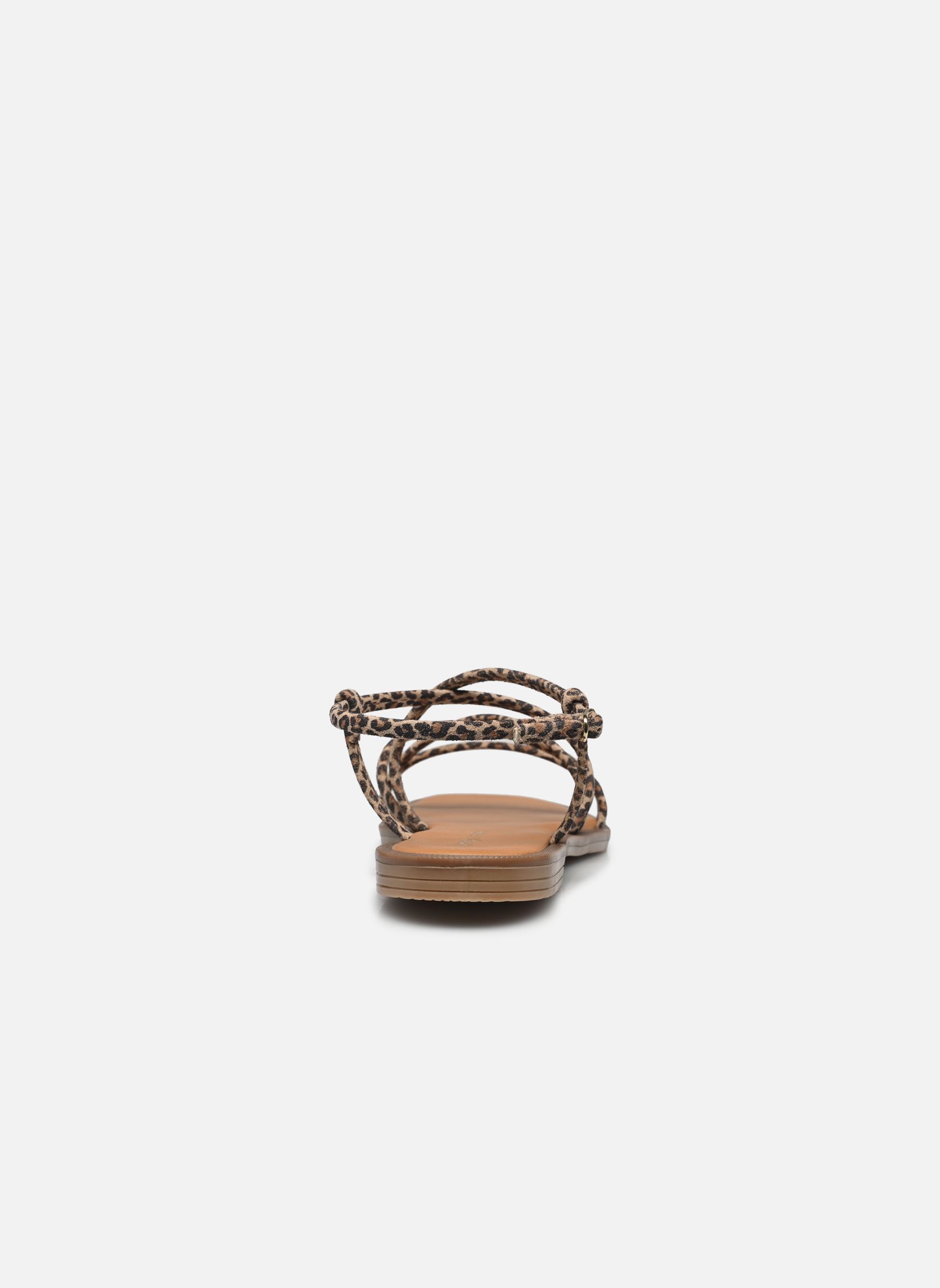 Flache Sandalen Defile - sandales damen beige Georgia Rose Flache Sandalen Defile - sandales damen beige LÉOPARD