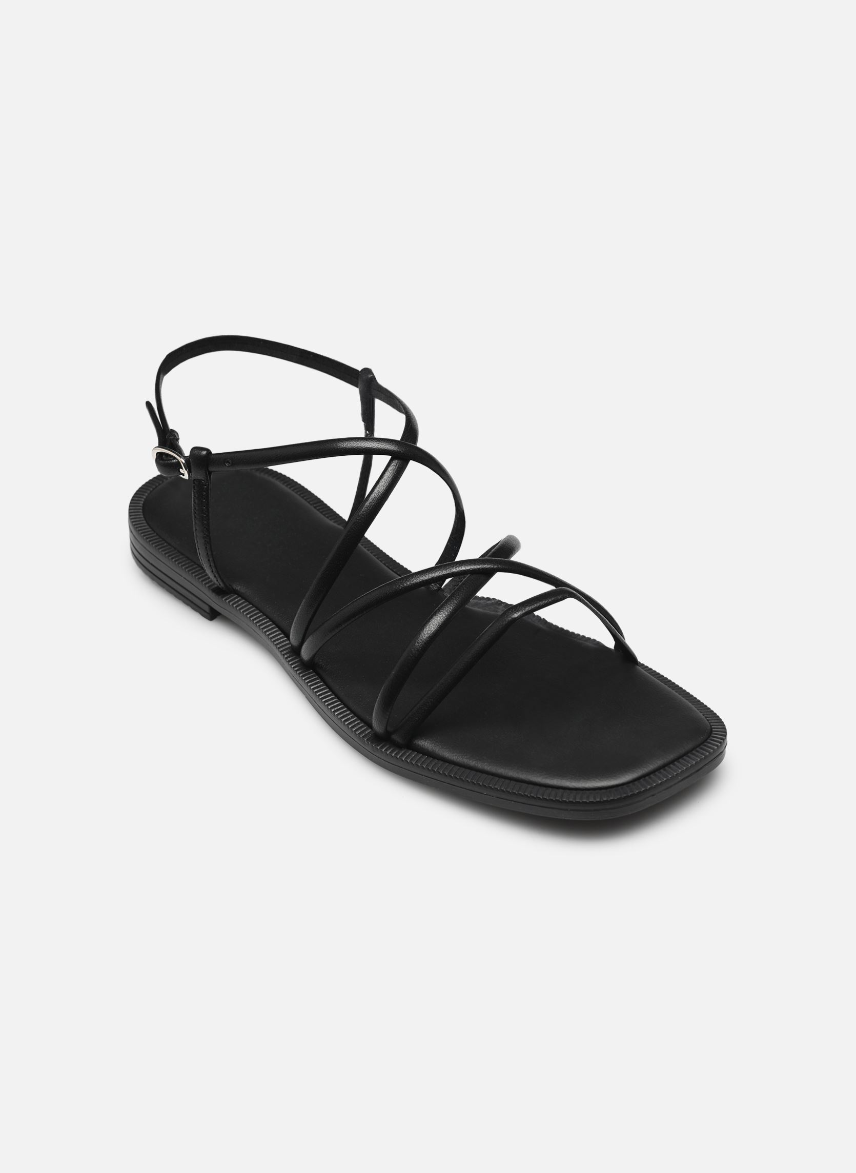 Flache Sandalen Defile - sandales damen schwarz Georgia Rose Flache Sandalen Defile - sandales damen schwarz NOIR
