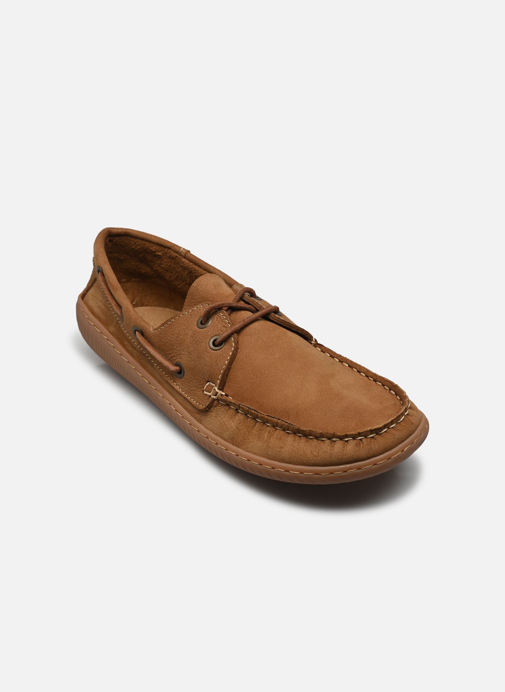 Bootschoenen STUNNY Confort barefoot heren bruin Marvin&Co Bootschoenen STUNNY Confort barefoot heren bruin Camel