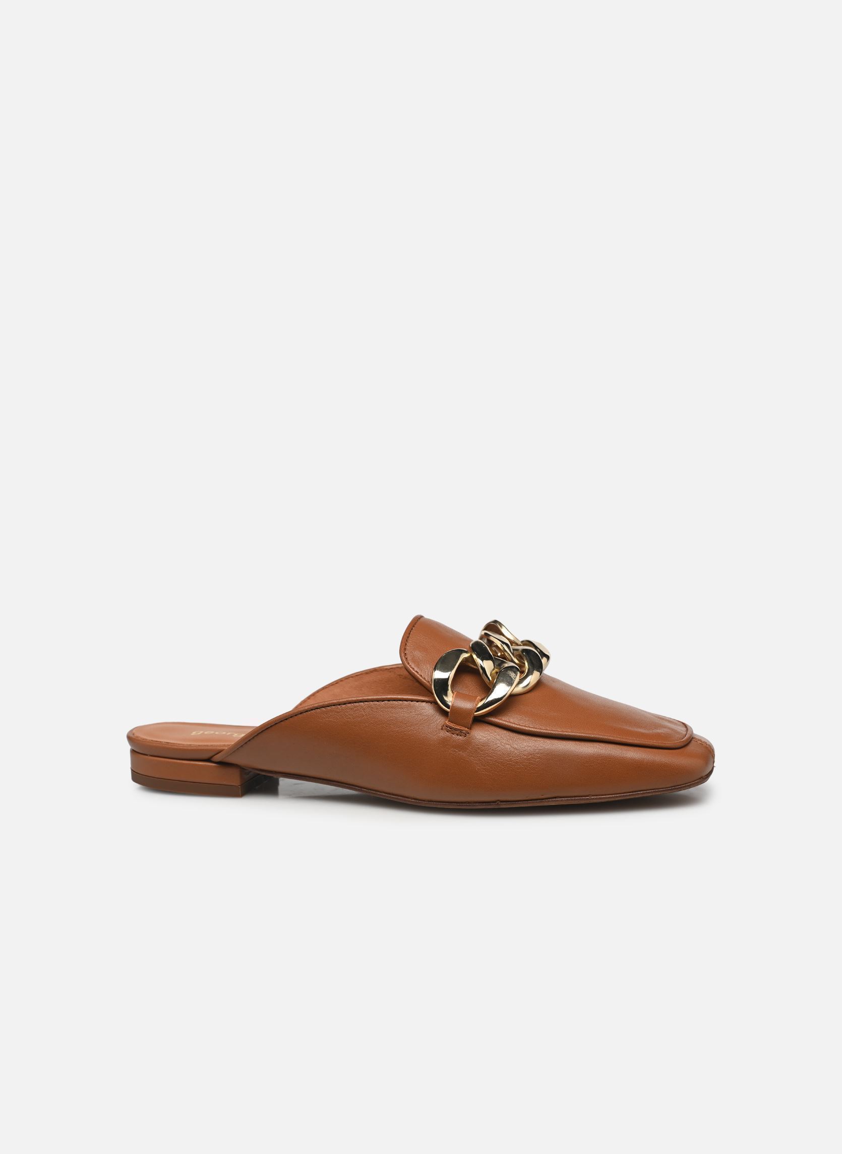 Pantoletten und Clogs Ago damen braun Georgia Rose Pantoletten und Clogs Ago damen braun COGNAC
