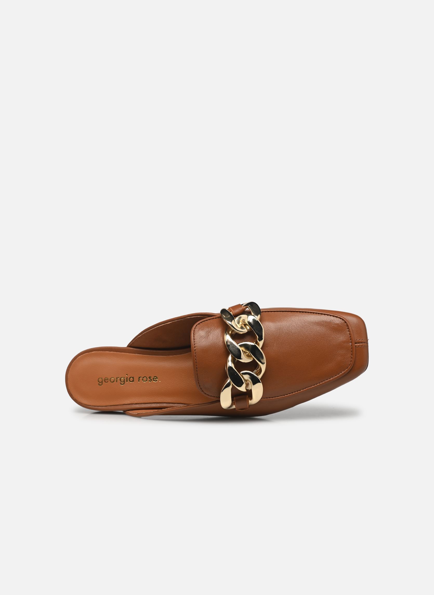 Pantoletten und Clogs Ago damen braun Georgia Rose Pantoletten und Clogs Ago damen braun COGNAC