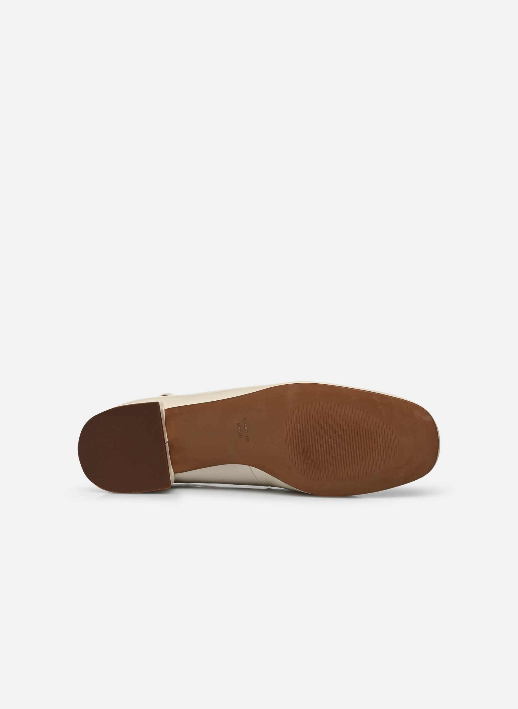 Babys Adouble - Cuir Vernis Plissé damen weiß Georgia Rose Babys Adouble - Cuir Vernis Plissé damen weiß ECRU