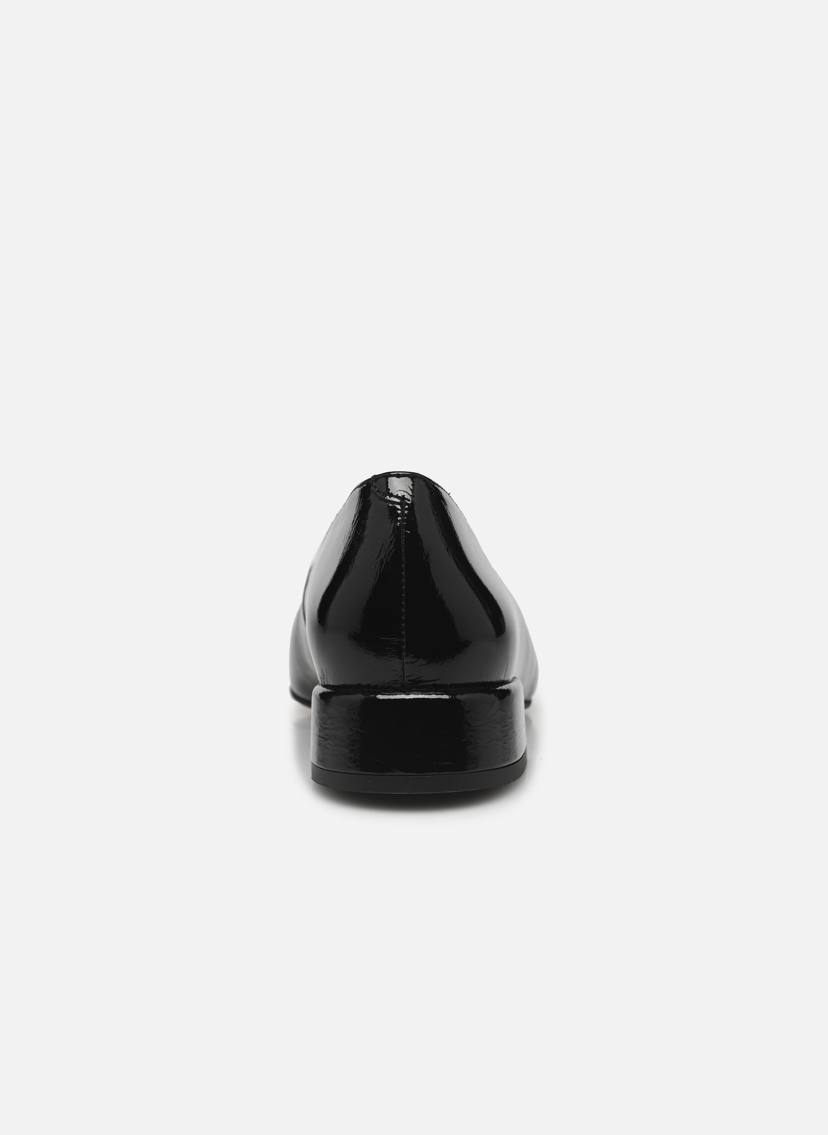 Escarpins Abou - Cuir Vernis plissé femme noir Georgia Rose Escarpins Abou - Cuir Vernis plissé femme noir NOIR