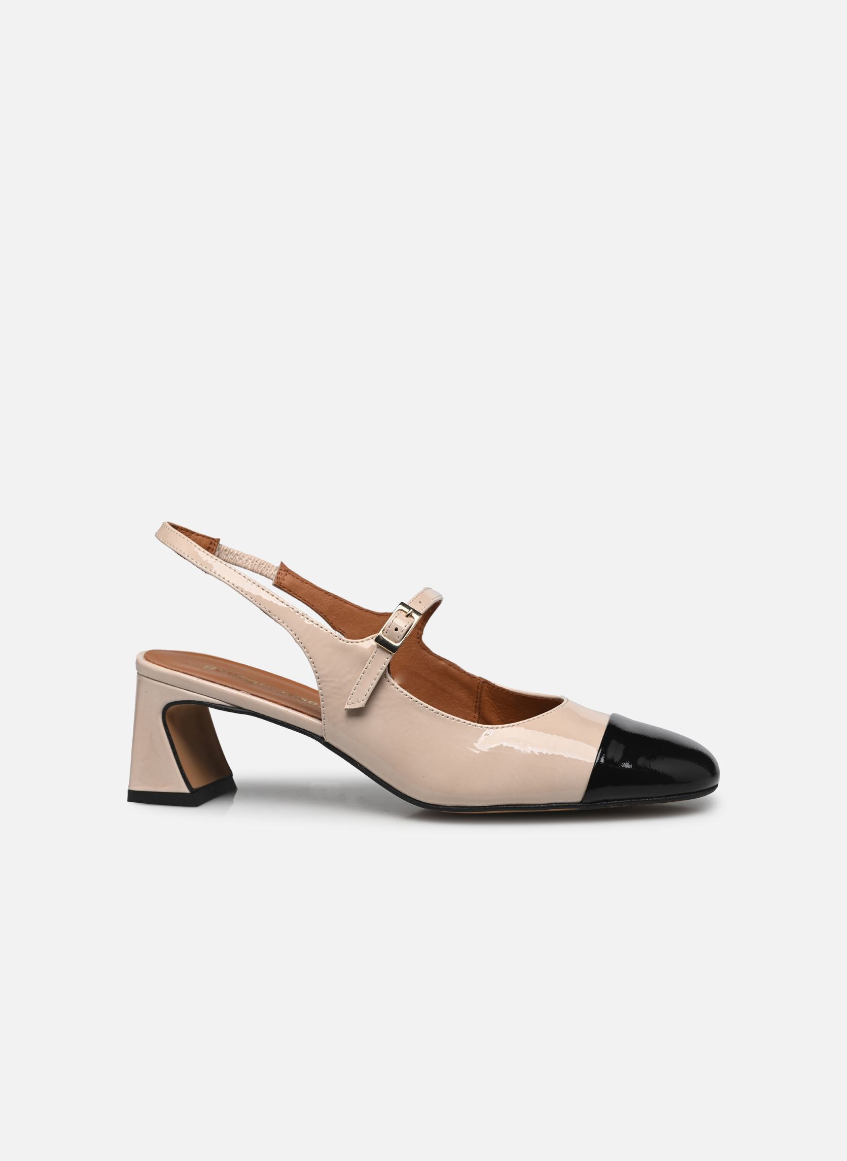 Pumps mit Riemchen Ada damen beige Georgia Rose Pumps mit Riemchen Ada damen beige BEIGE ET NOIR