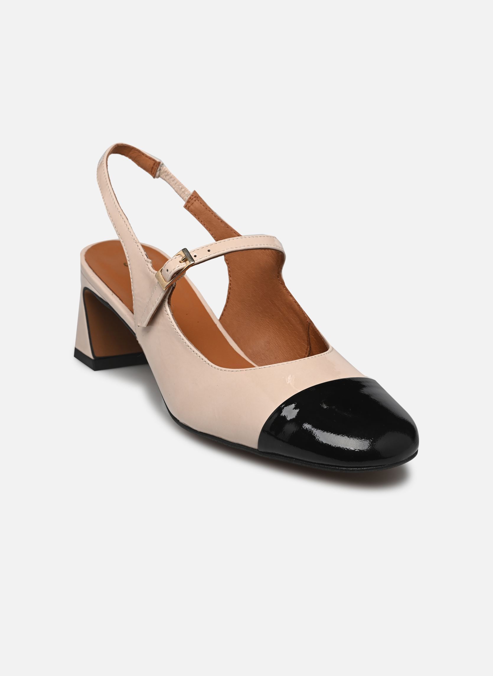 Pumps mit Riemchen Ada damen beige Georgia Rose Pumps mit Riemchen Ada damen beige BEIGE ET NOIR