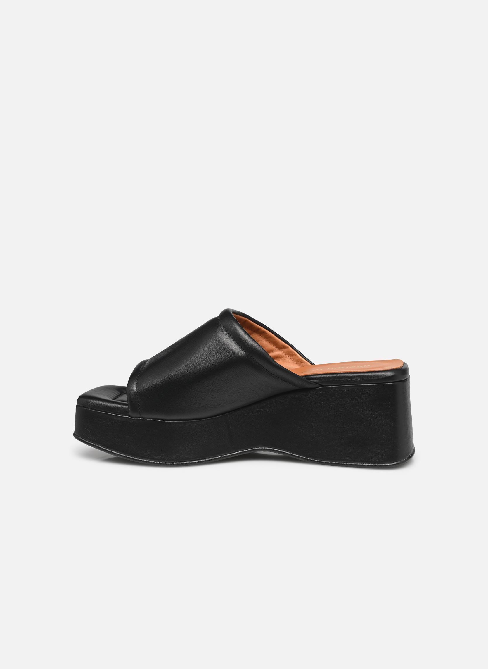 Keil- und Plateausandalen Aiglet - mules damen schwarz Georgia Rose Keil- und Plateausandalen Aiglet - mules damen schwarz NOIR