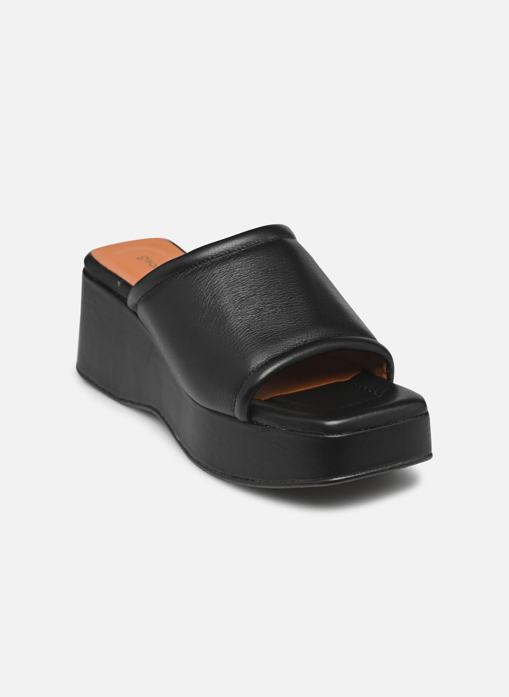 Keil- und Plateausandalen Aiglet - mules damen schwarz Georgia Rose Keil- und Plateausandalen Aiglet - mules damen schwarz NOIR