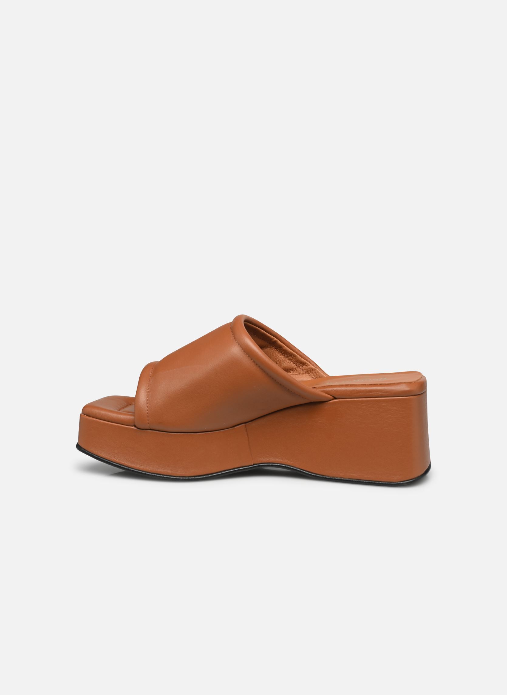Sandales compensées et plateformes Aiglet - mules femme marron Georgia Rose Sandales compensées et plateformes Aiglet - mules femme marron COGNAC