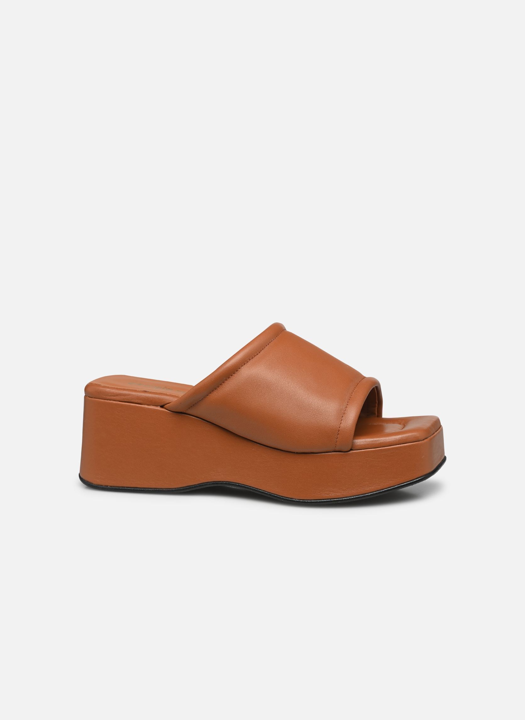 Sandales compensées et plateformes Aiglet - mules femme marron Georgia Rose Sandales compensées et plateformes Aiglet - mules femme marron COGNAC
