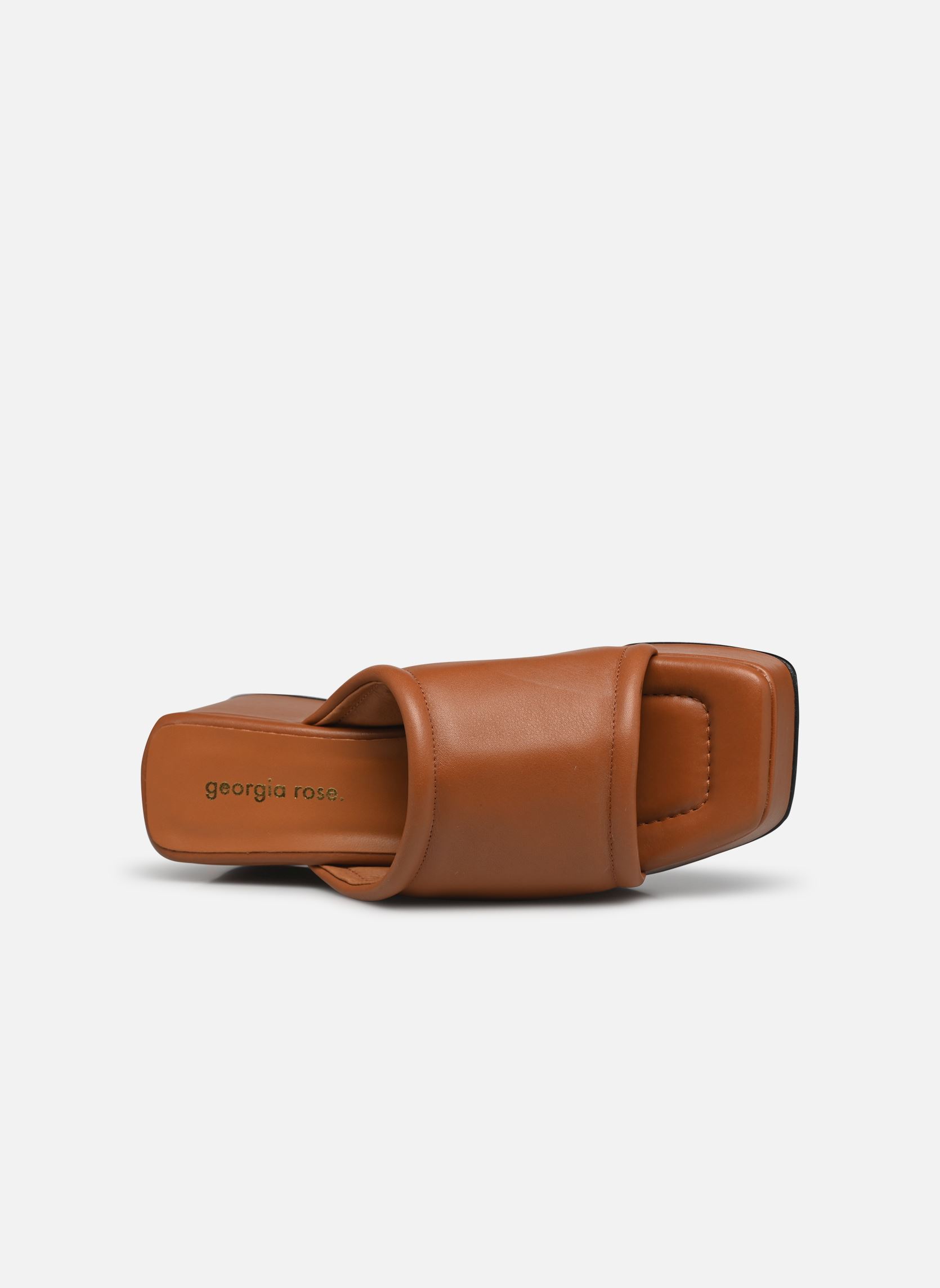 Sandales compensées et plateformes Aiglet - mules femme marron Georgia Rose Sandales compensées et plateformes Aiglet - mules femme marron COGNAC