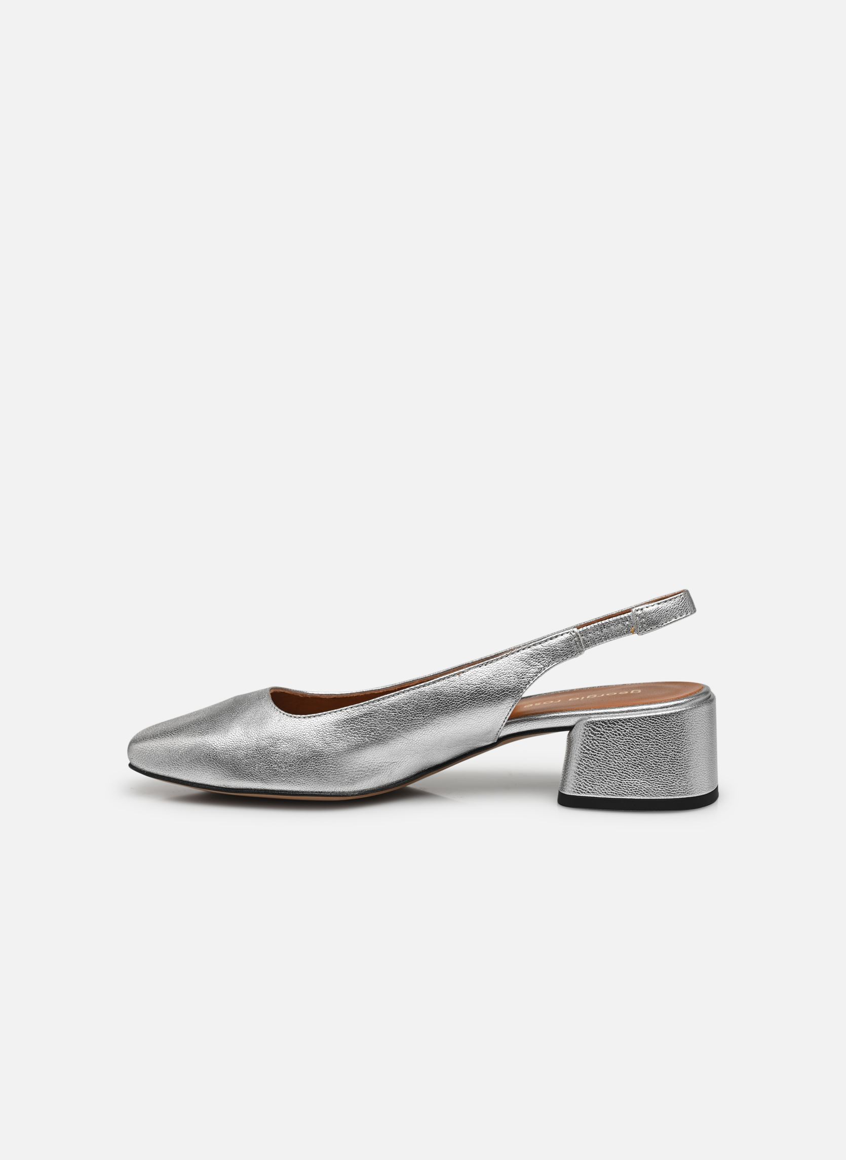 Slingback pumps Apilou dames zilver Georgia Rose Slingback pumps Apilou dames zilver ARGENT