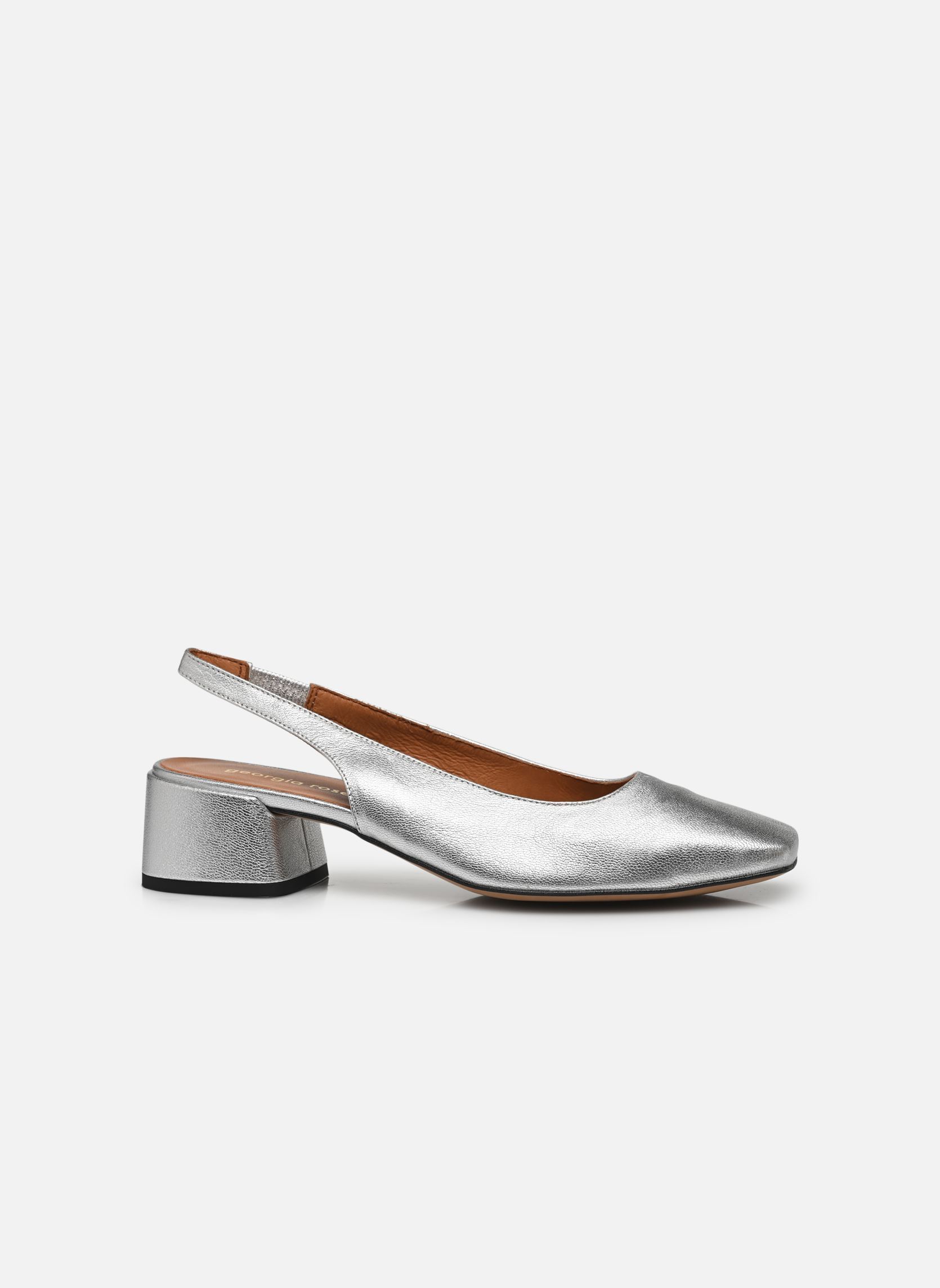 Slingback pumps Apilou dames zilver Georgia Rose Slingback pumps Apilou dames zilver ARGENT